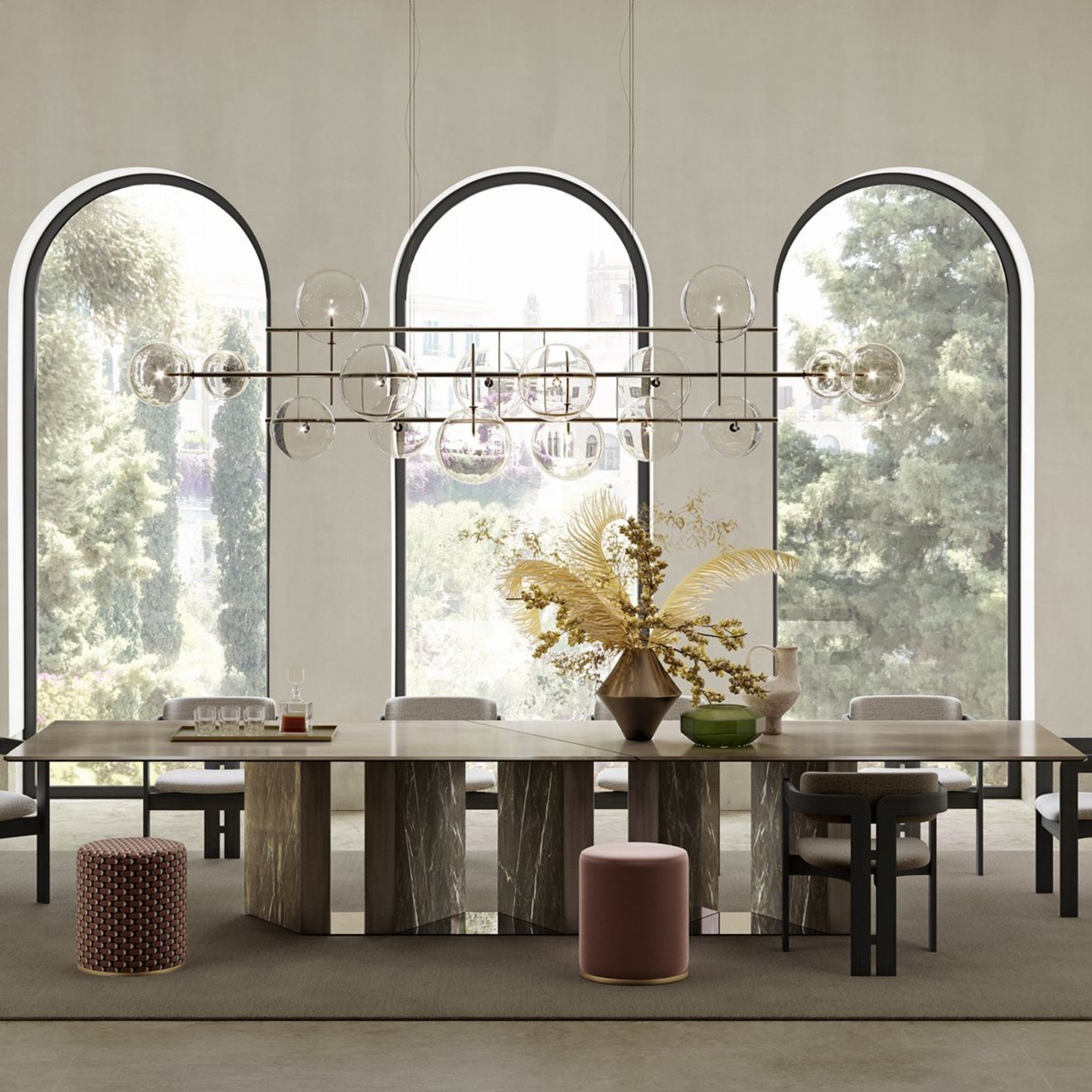 Table Platium System par Gallotti&Radice