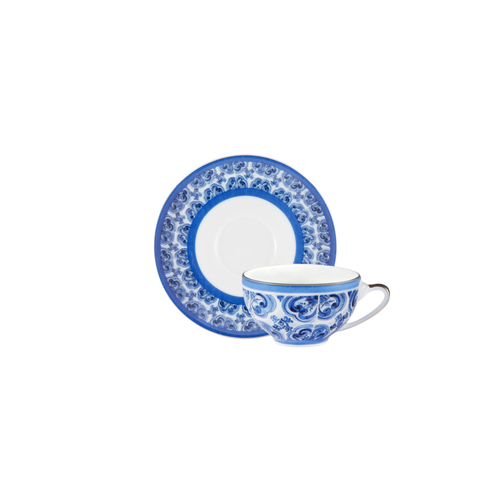 Set de espresso en porcelaine Blu Mediterraneo de Dolce & Gabbana Casa