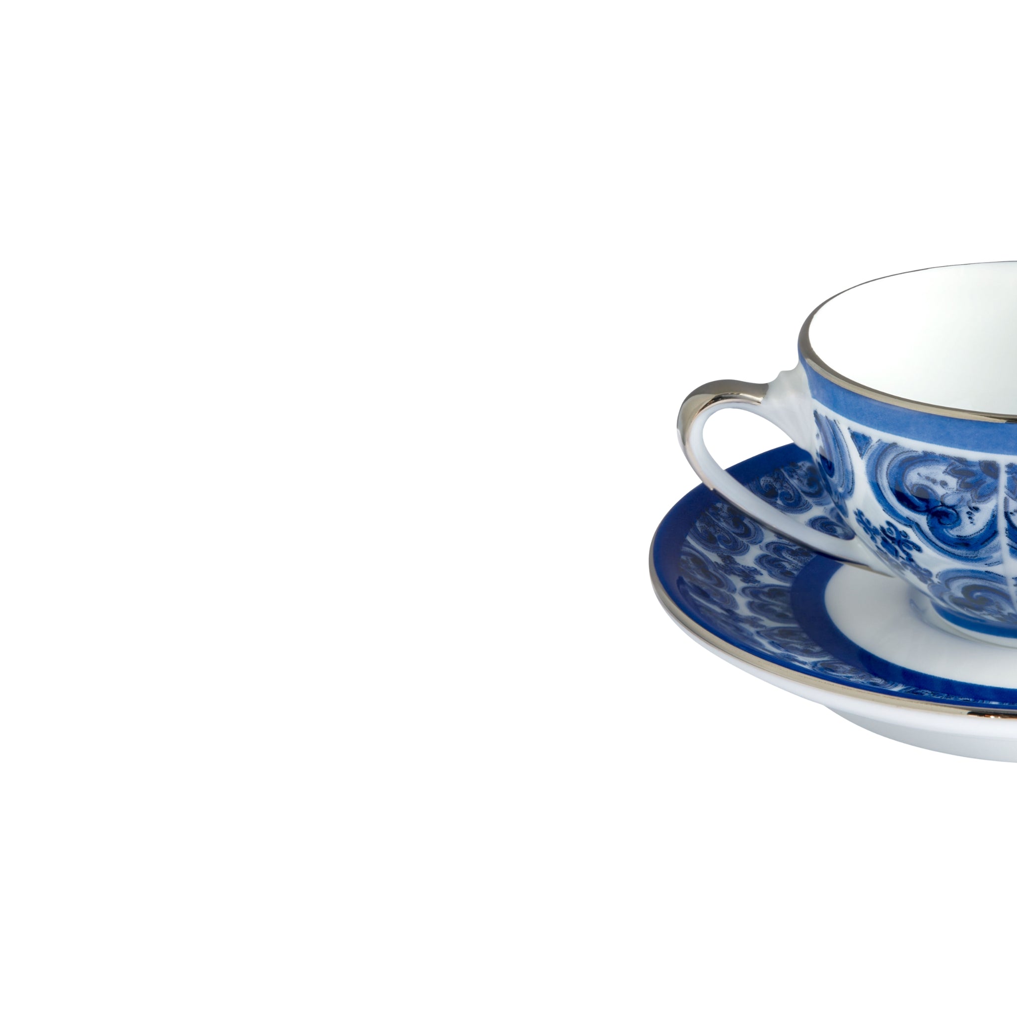 Set de espresso en porcelaine Blu Mediterraneo de Dolce & Gabbana Casa