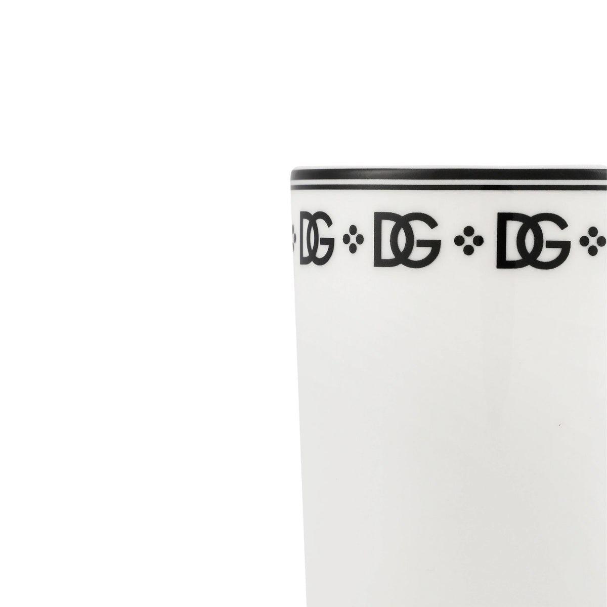 Mug en porcelaine D&G logo de Dolce & Gabbana Casa