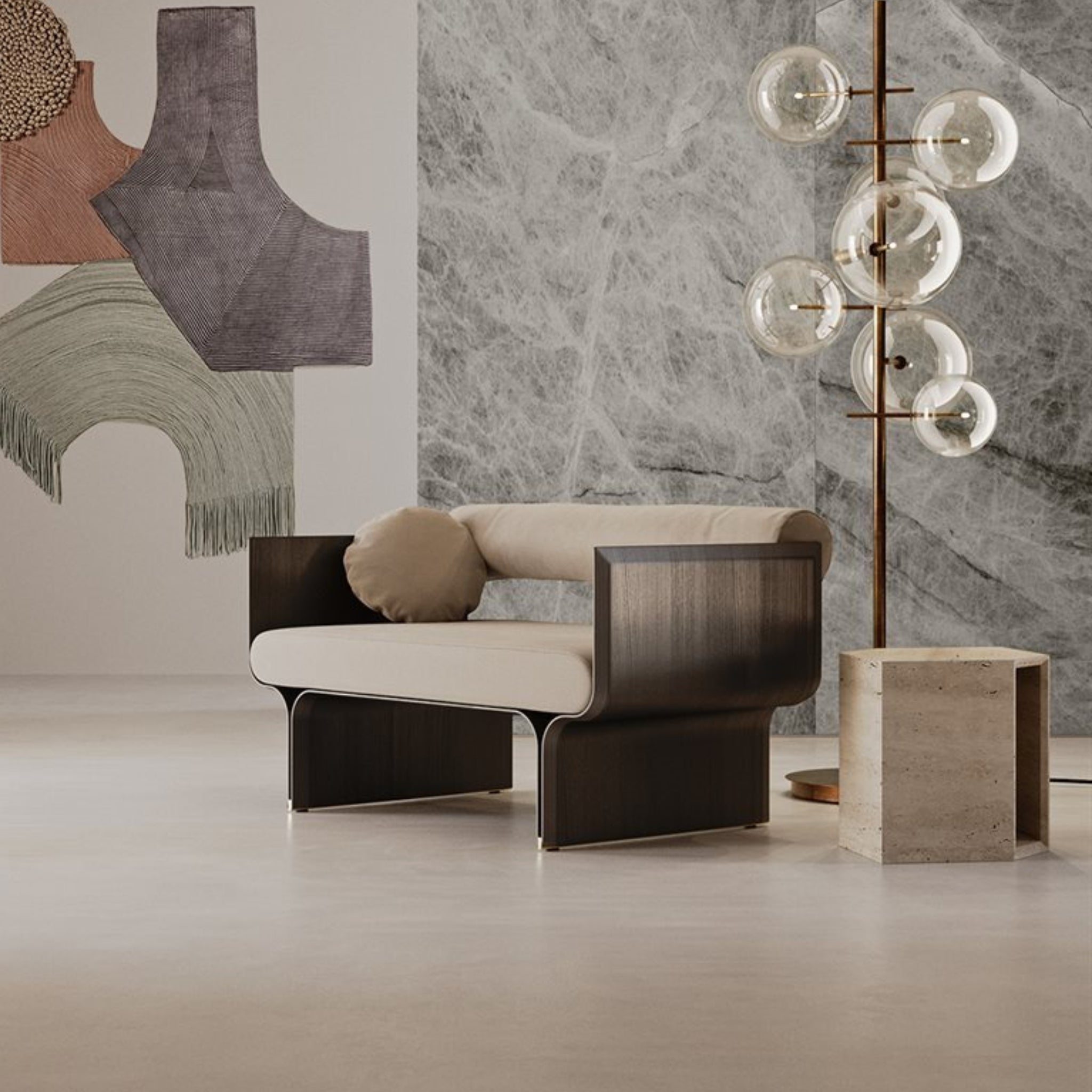 Table basse Prism Low par Gallotti&Radice