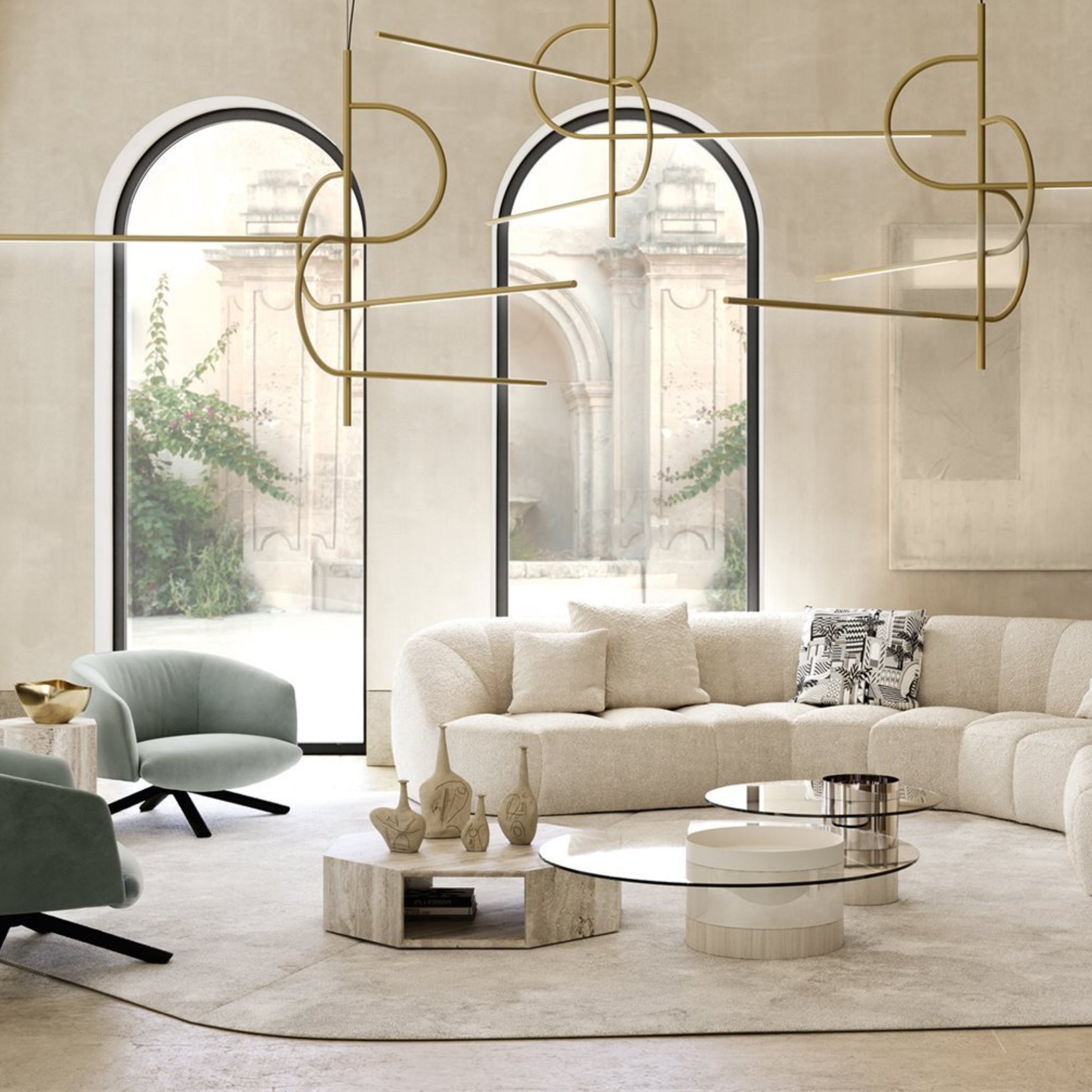 Table basse Prism Low par Gallotti&Radice