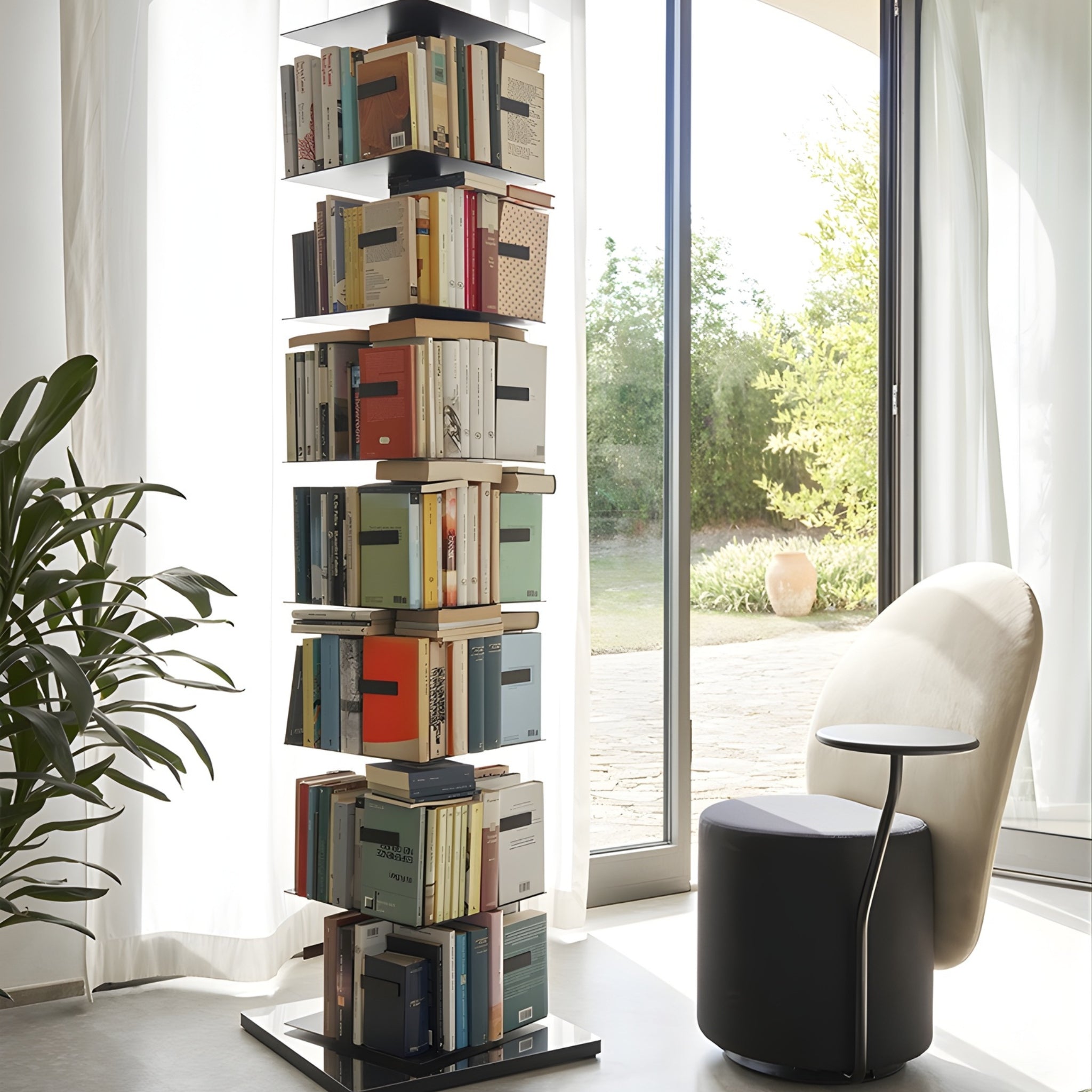 Bibliothèque Ptolomeo X4 de Opinion Ciatti