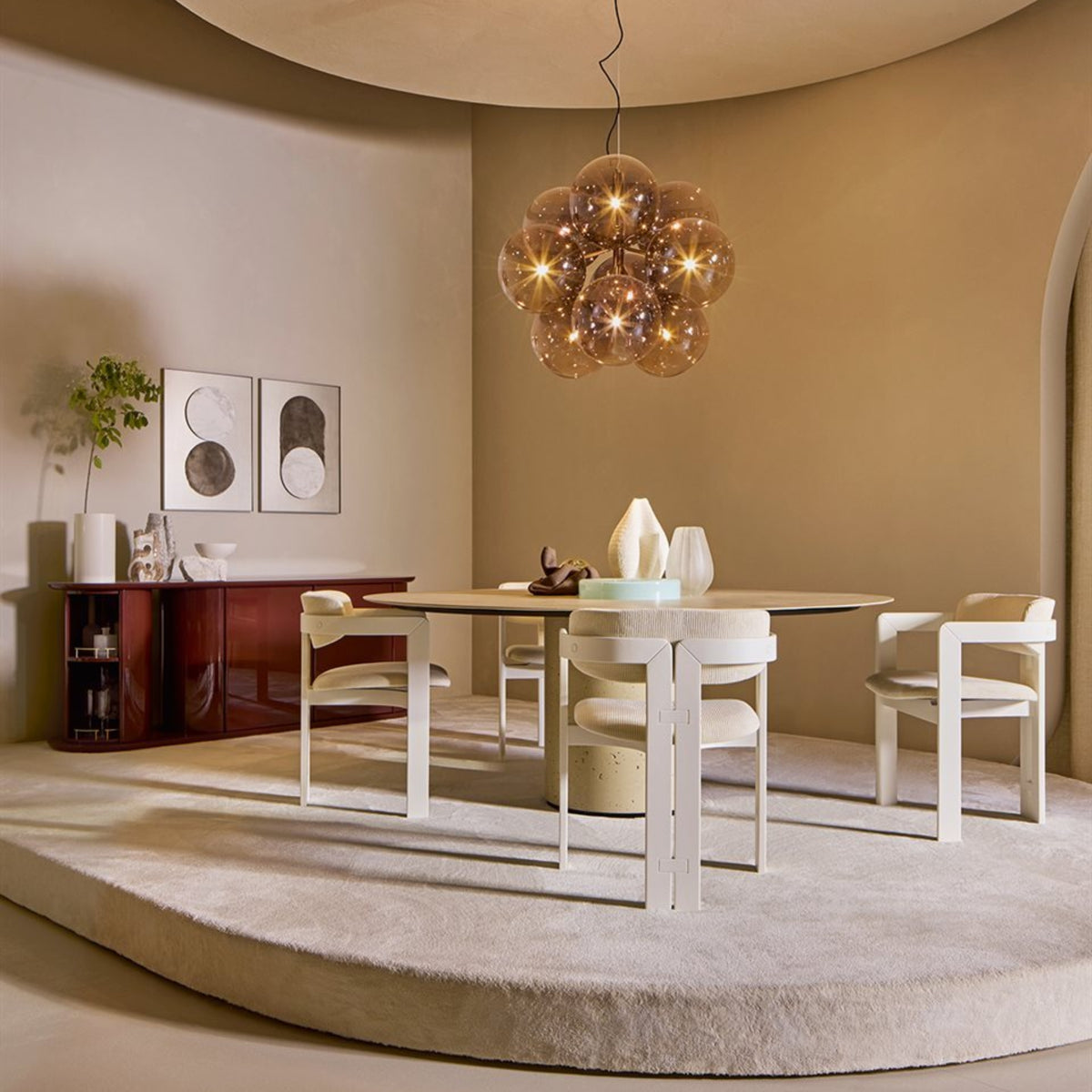 Table Re-Verre de Gallotti&Radice