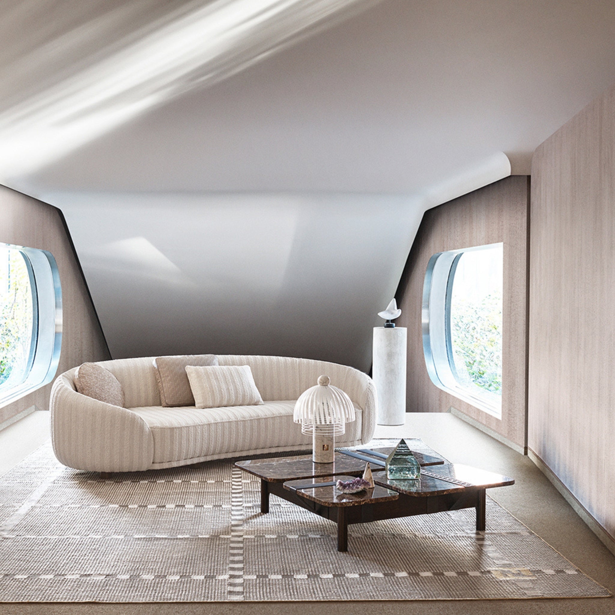 Ribbon coffee table by Fendi Casa | Maison Territo