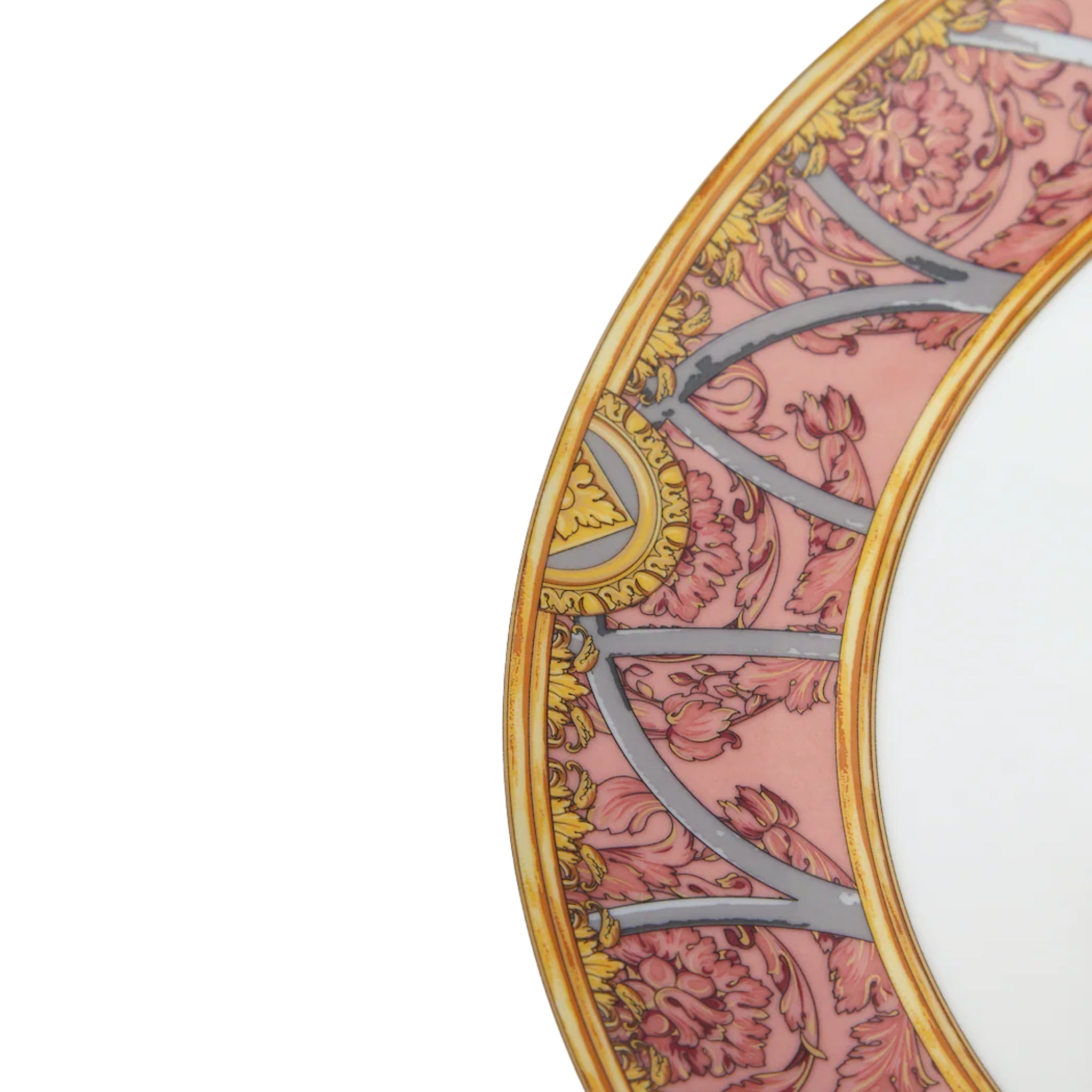 Assiette plate La Scala del Palazzo Rosa de Versace Home