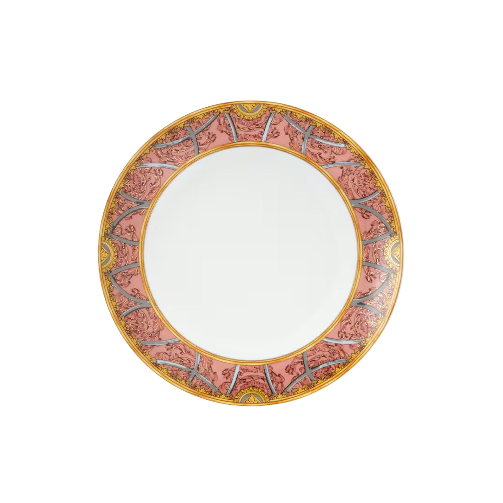 Assiette plate La Scala del Palazzo Rosa de Versace Home