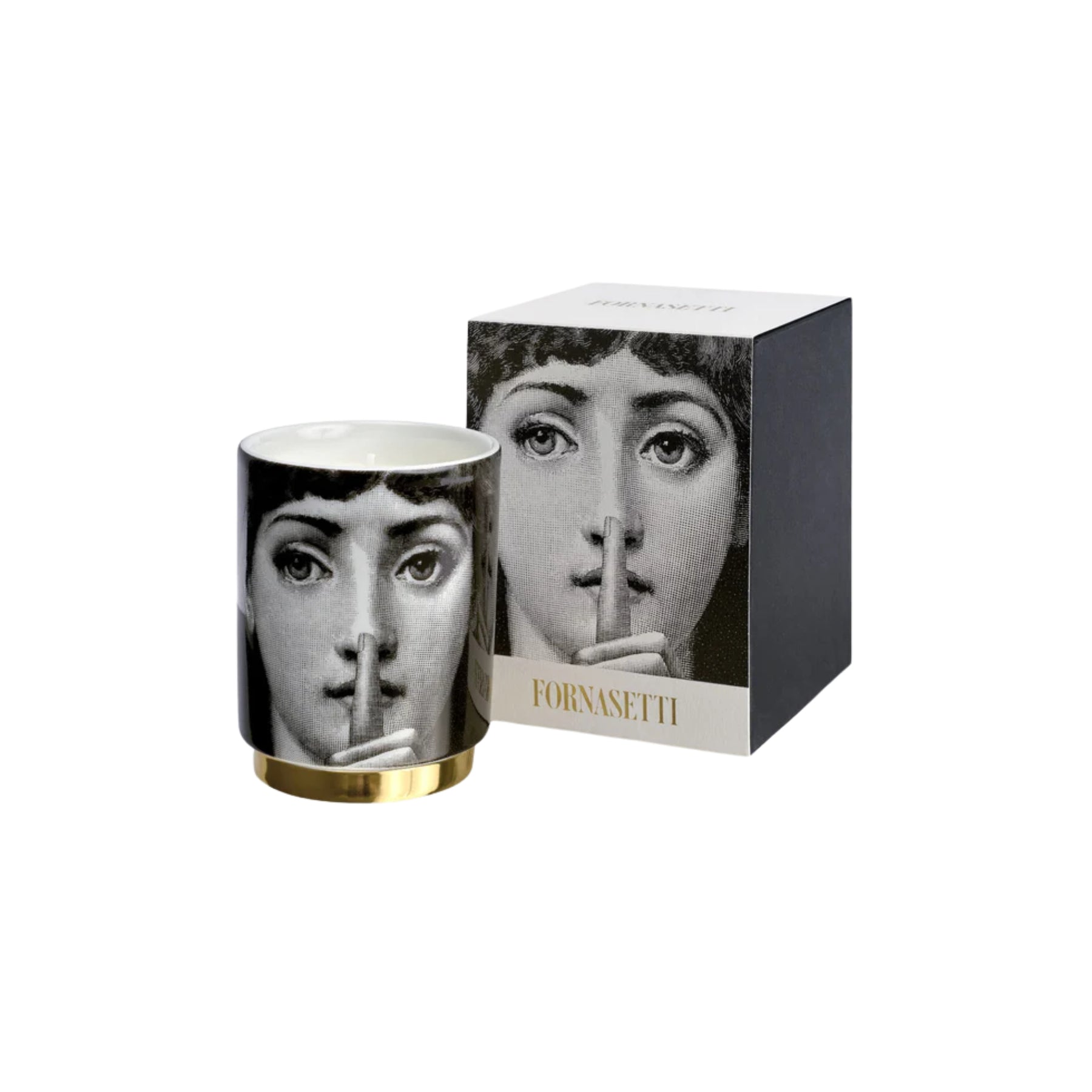 Bougie parfumée Fornasetti Silenzio – Immaginazione de Fornasetti | Maison Territo