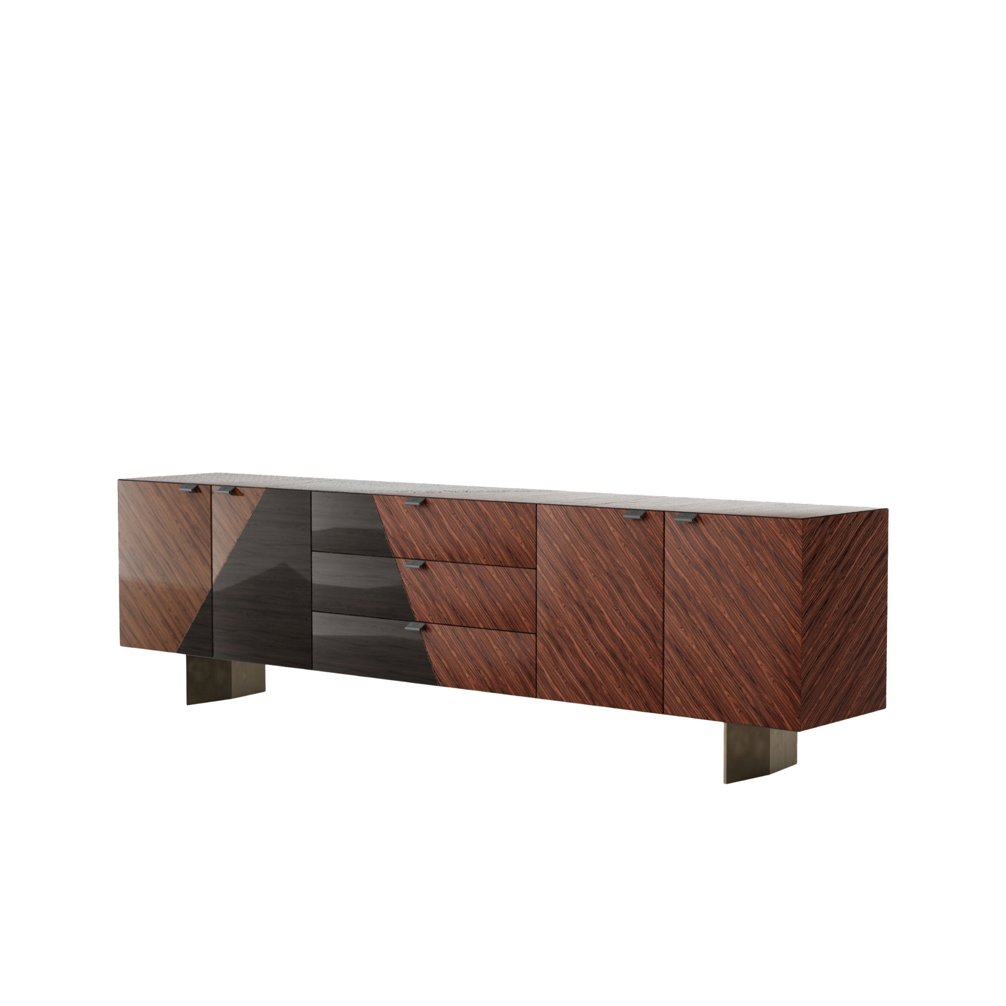 Cabinet Selbit Patchwork de Fendi Casa