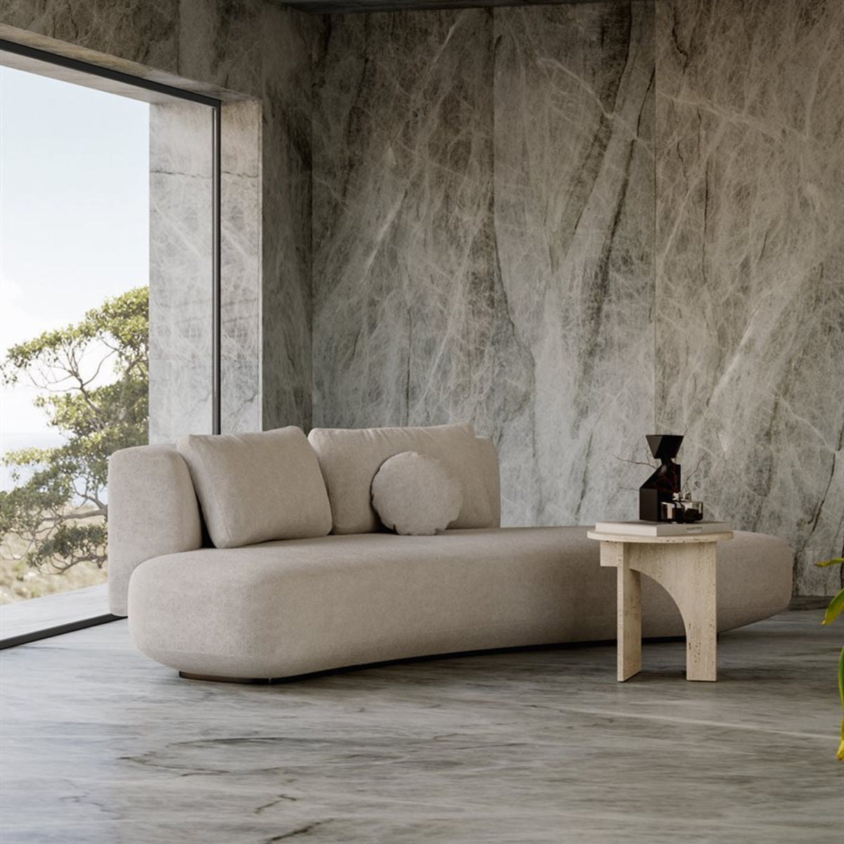 Table basse Selce par Gallotti&Radice