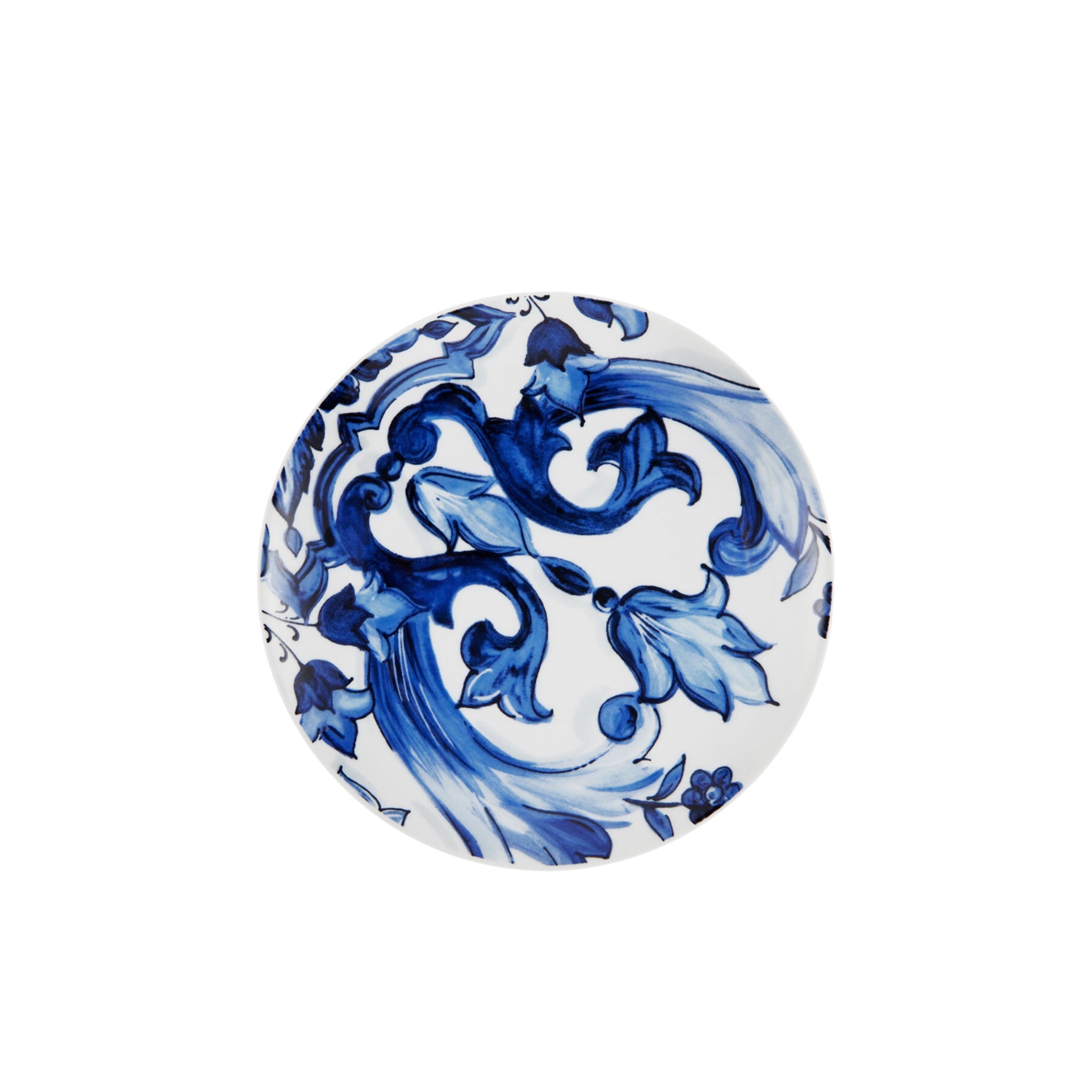Set de 2 assiettes à pain en porcelaine Blu mediterraneo de Dolce & Gabbana Casa