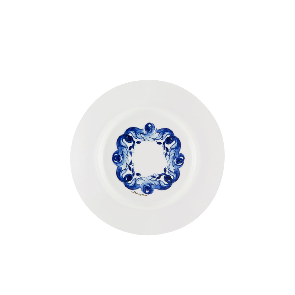 Set de 2 assiettes à pain en porcelaine Blu mediterraneo de Dolce & Gabbana Casa