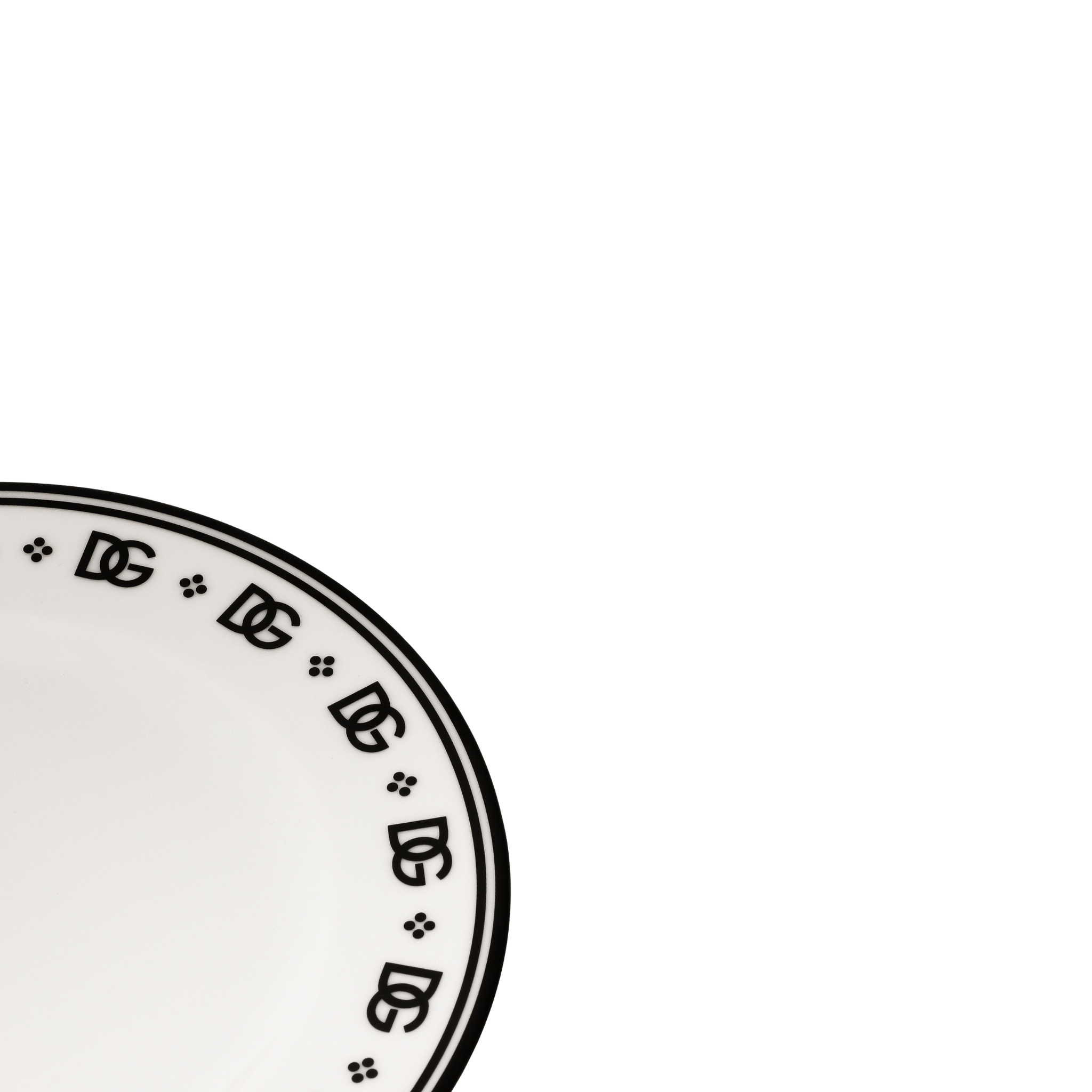 Set de 2 assiettes à dessert en porcelaine de Dolce & Gabbana Casa