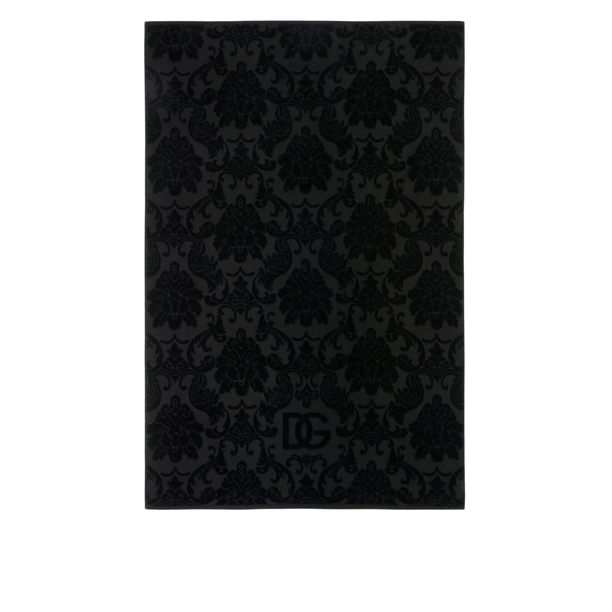 Set de 5 serviettes en coton noir de Dolce & Gabbana Casa
