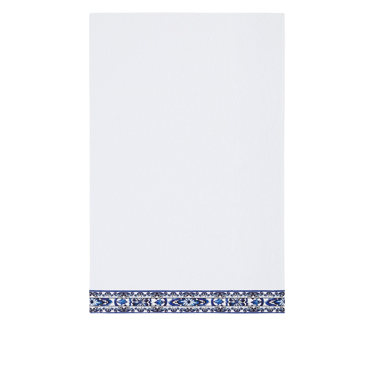 Set de 5 serviettes en coton éponge Blu Mediterraneo de Dolce & Gabbana Casa