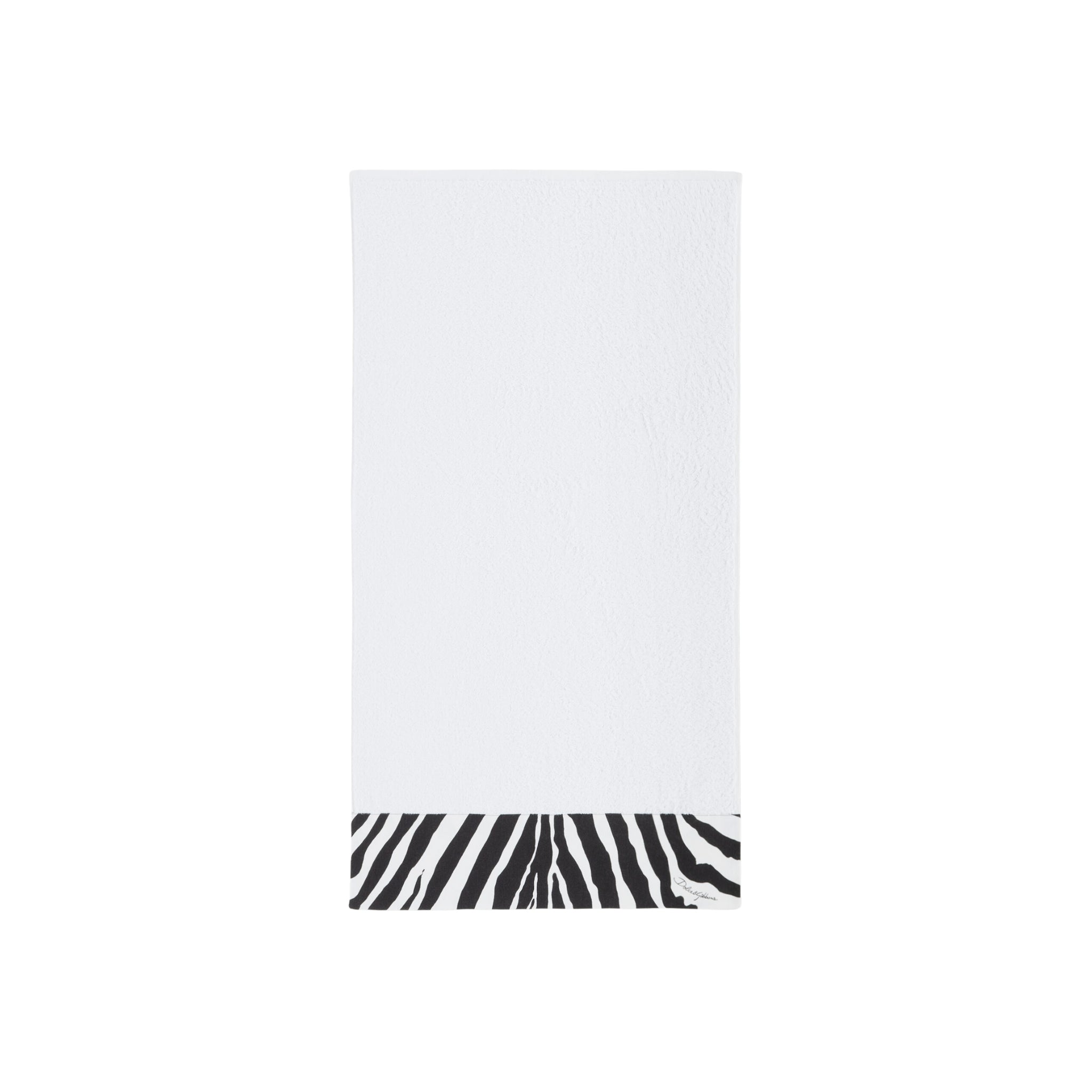 Set de 5 serviettes en coton éponge Zebra de Dolce & Gabbana casa