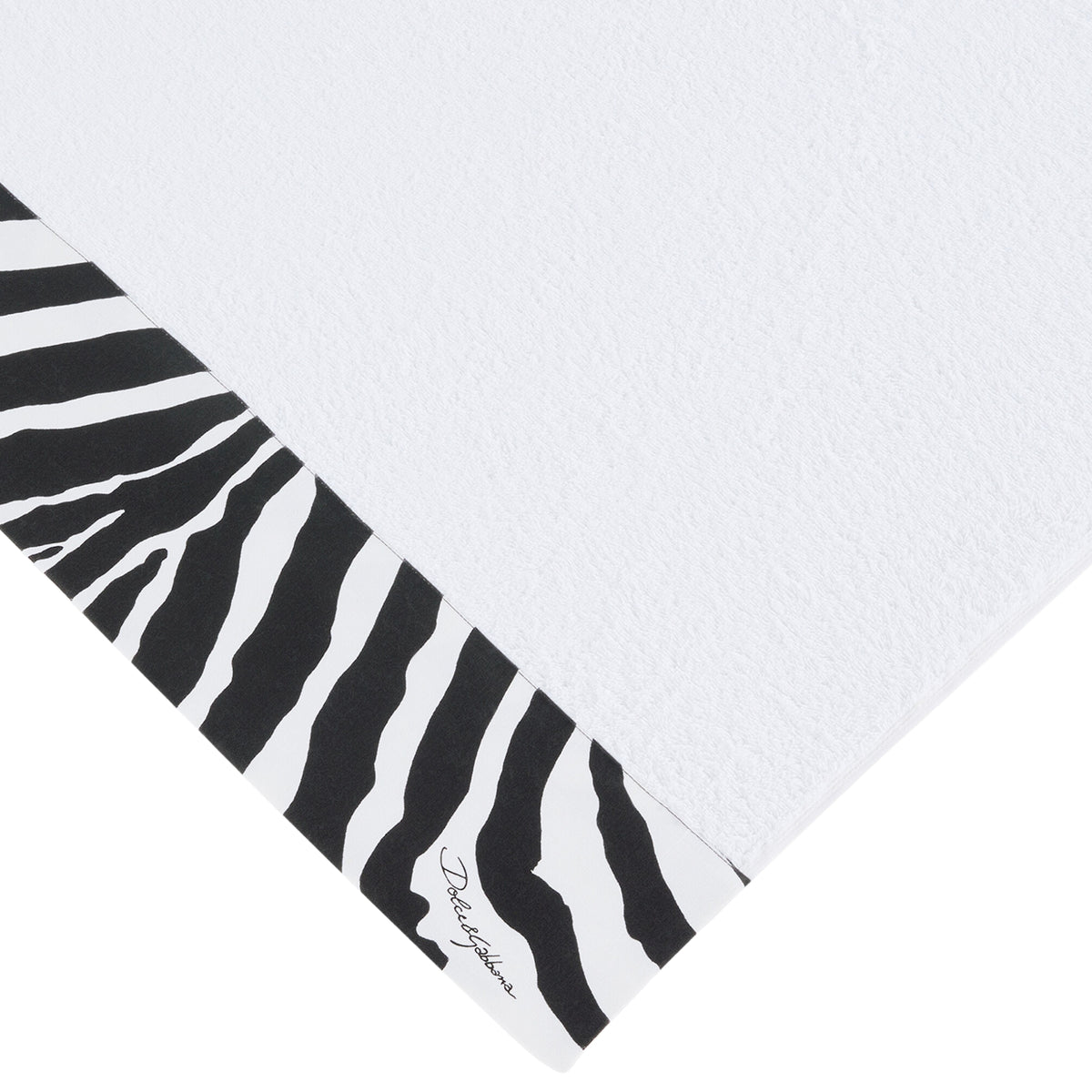 Set de 5 serviettes en coton éponge Zebra de Dolce & Gabbana casa