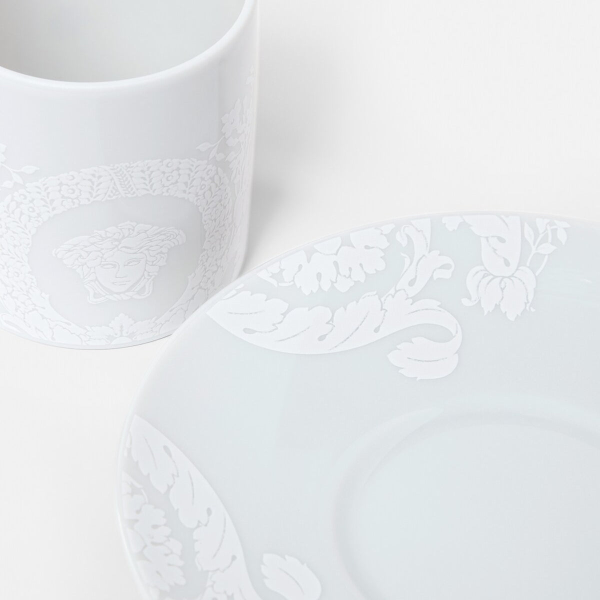 Set de tasse à espresso Barocco ’92 Bianco