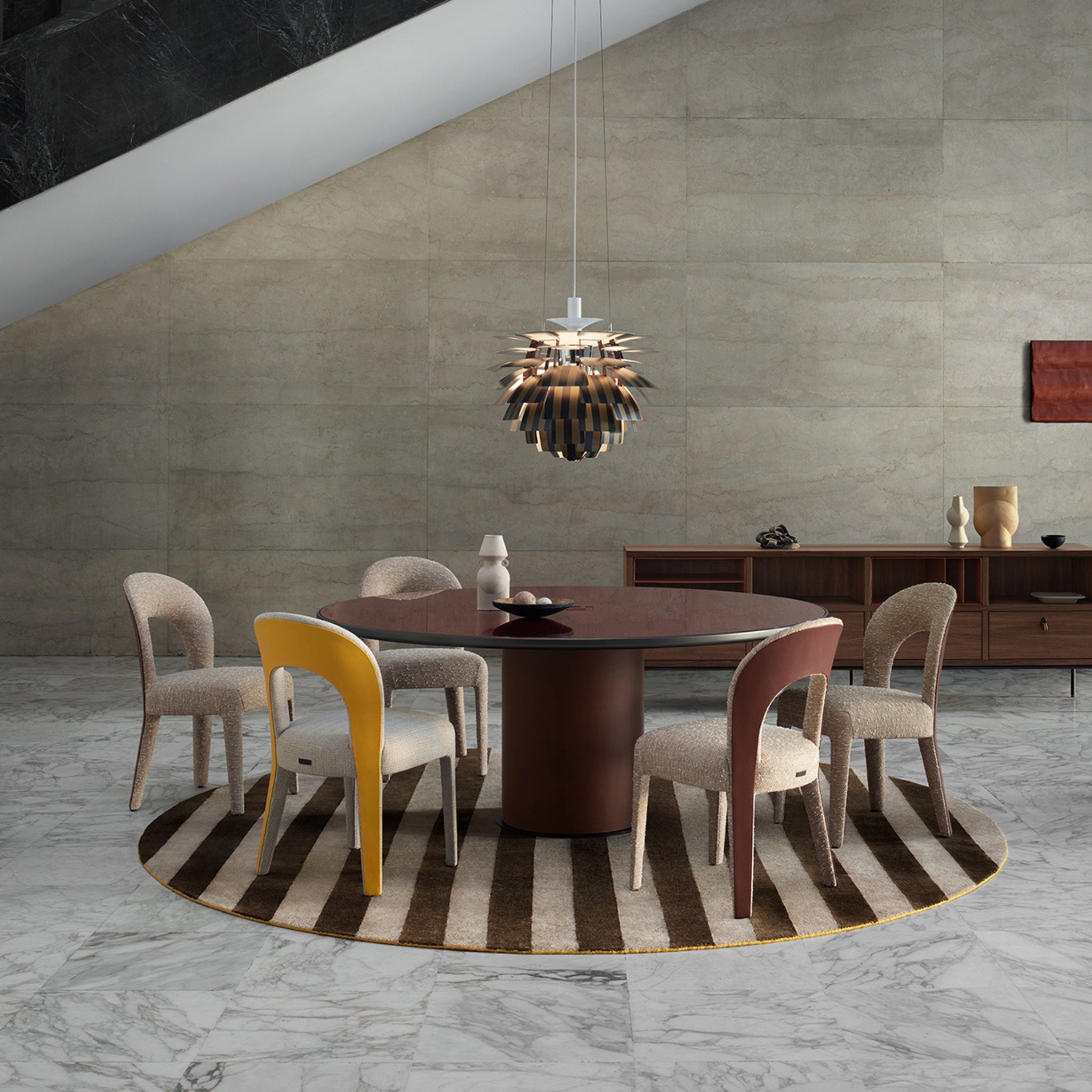 Sigillo FF table by Fendi Casa | Maison Territo