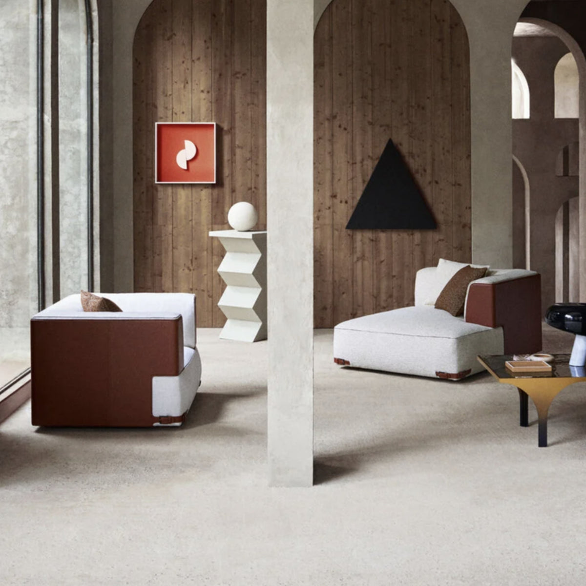 Chaise-lounge Soho de Fendi Casa