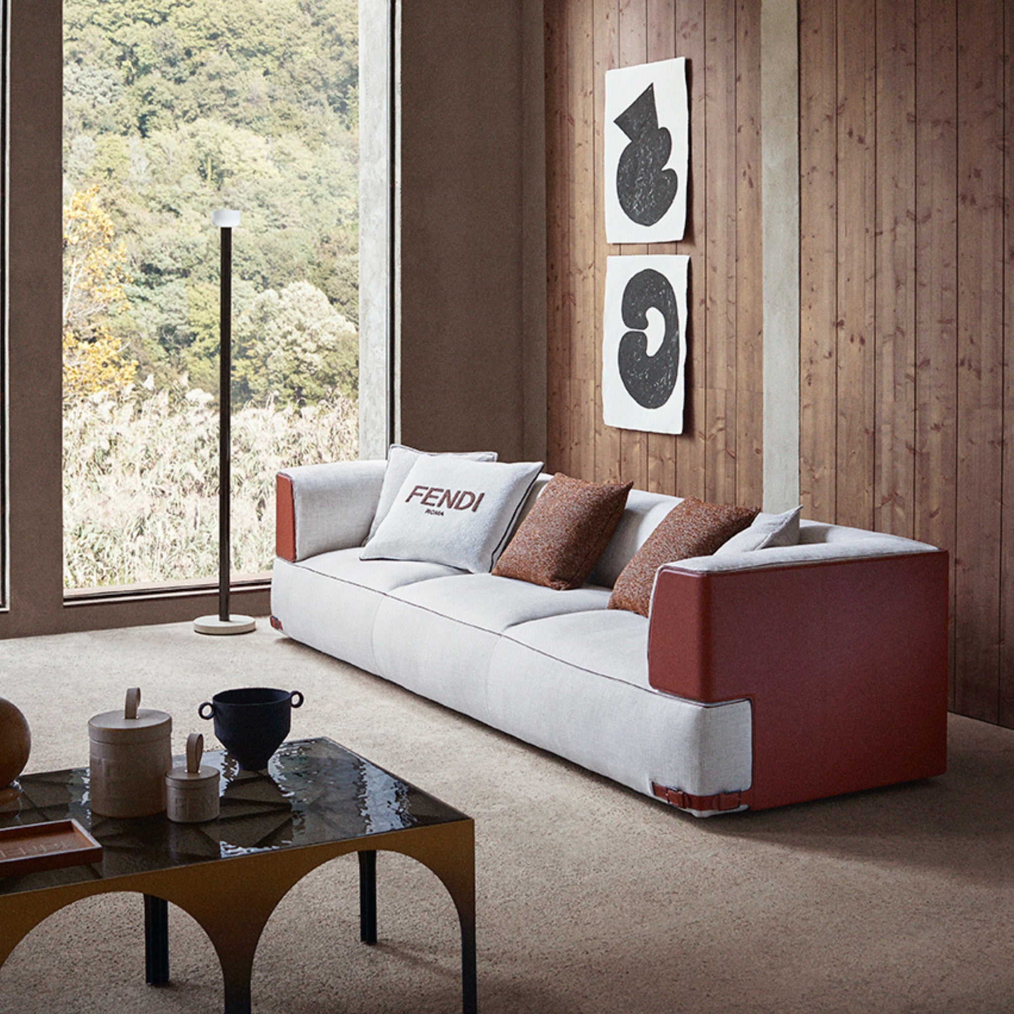 Canapé Soho de Fendi Casa