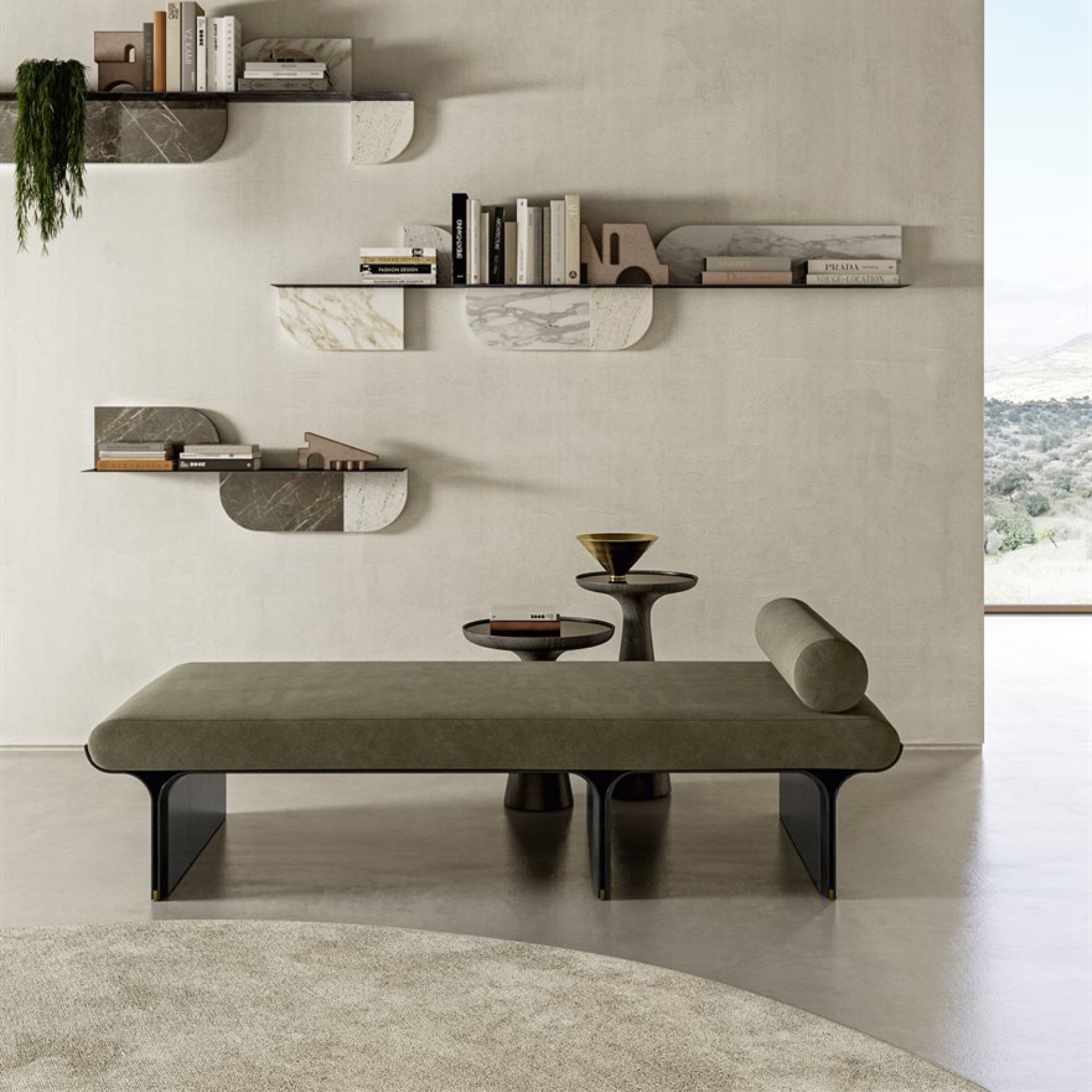 Banc Daybed Stami par Gallotti&Radice