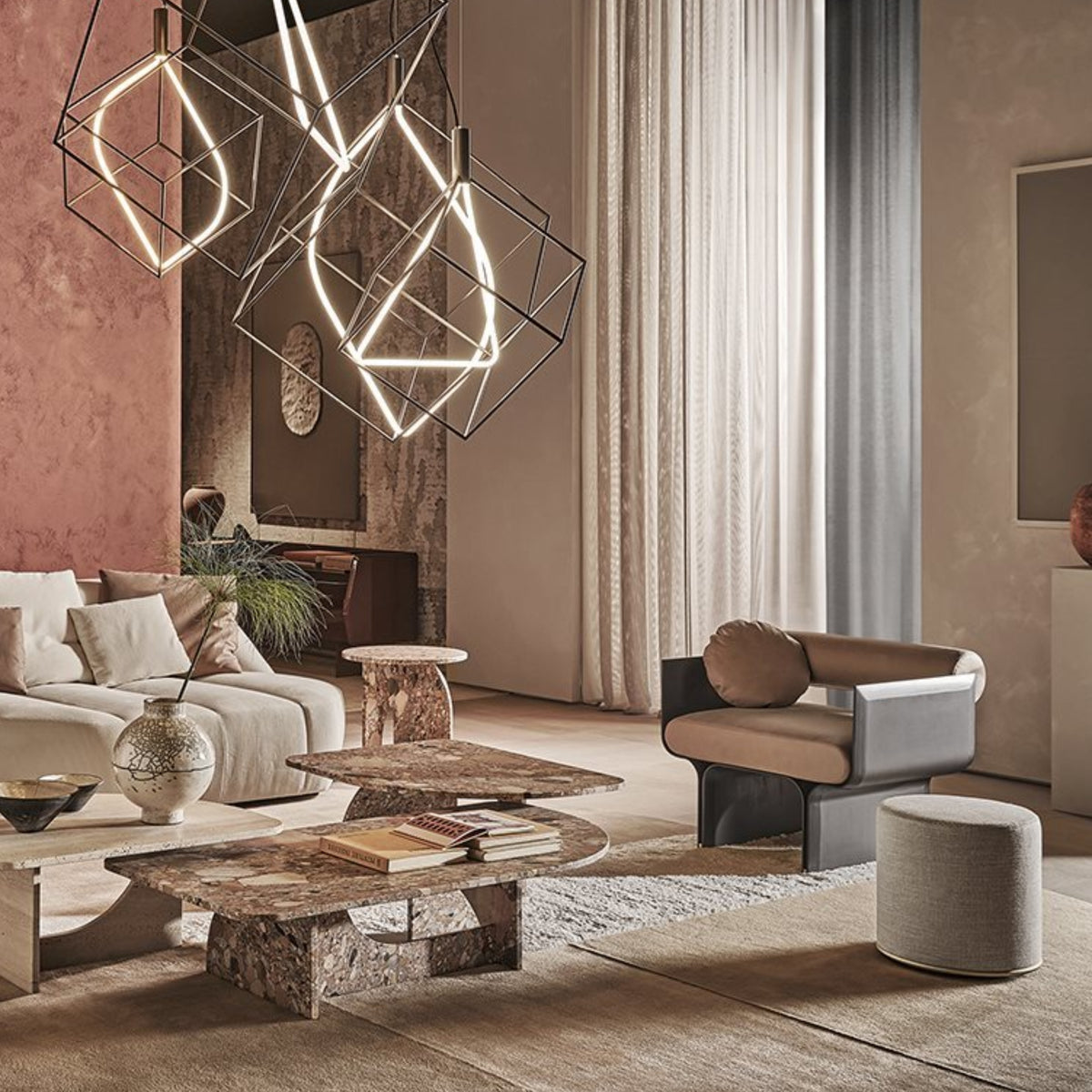 Fauteuil Stami Lounge par Gallotti&Radice
