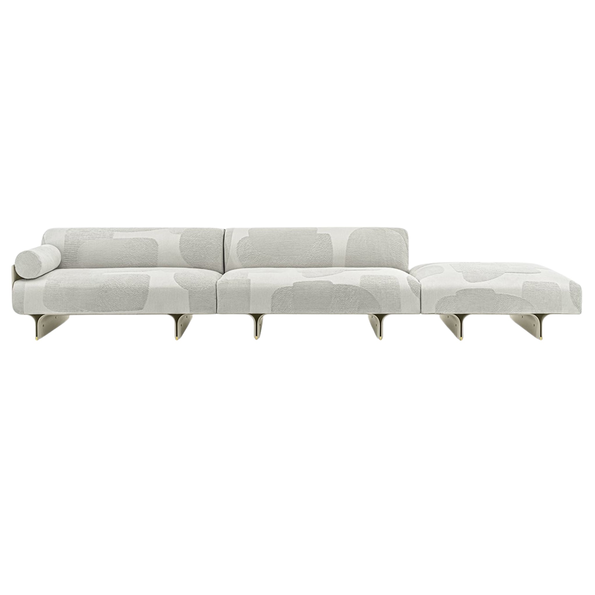Canapé modulaire Stami Sofa Plus par Gallotti&Radice
