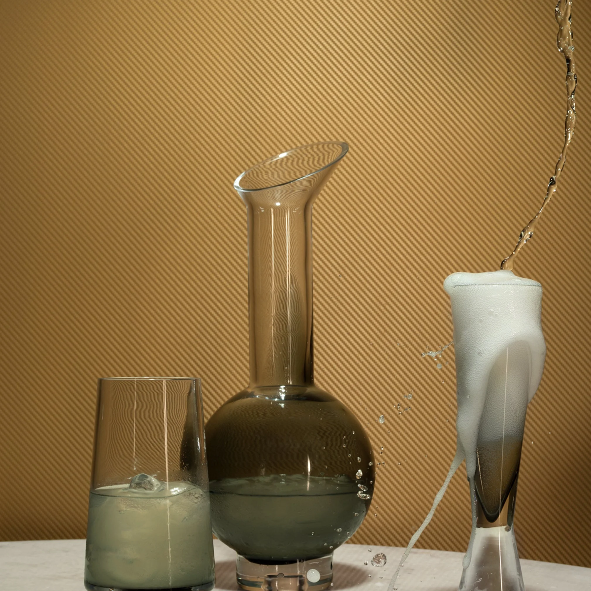 Set de verres highball Tank en verre de Tom Dixon | Maison Territo