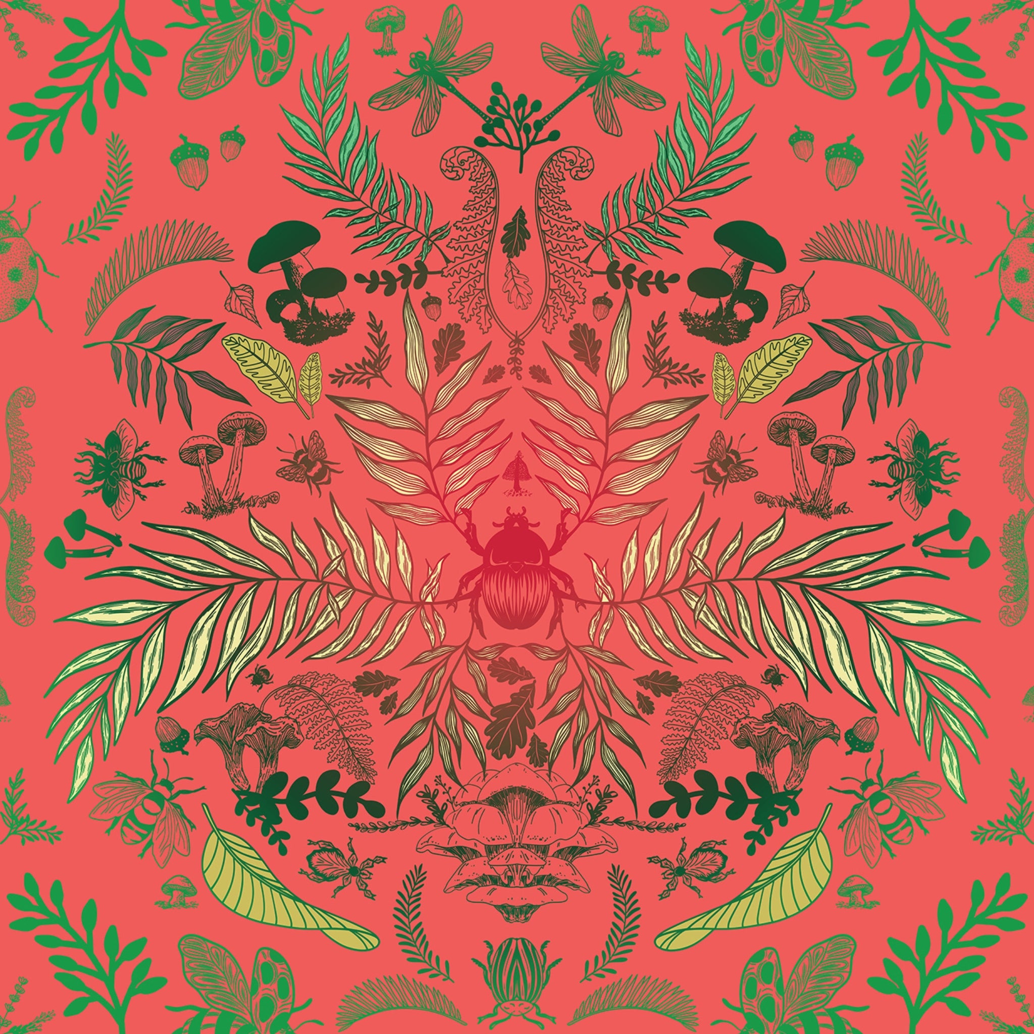 Papier peint Terrarium paecheline de Nomad Design