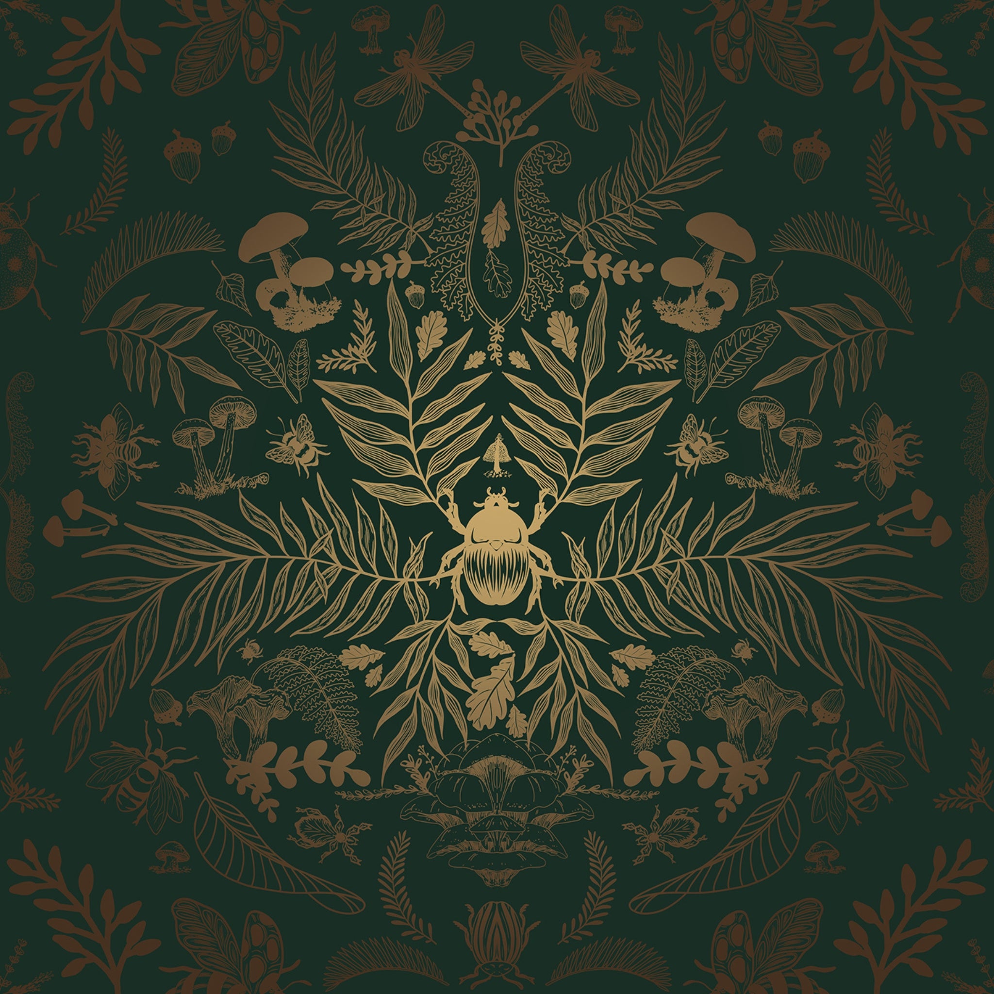 Papier peint Terrarium phasme de Nomad Design