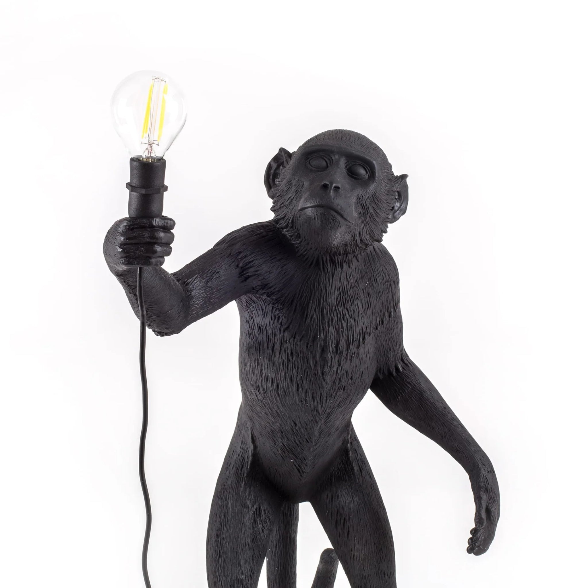 La lampe Monkey version debout noire de Seletti