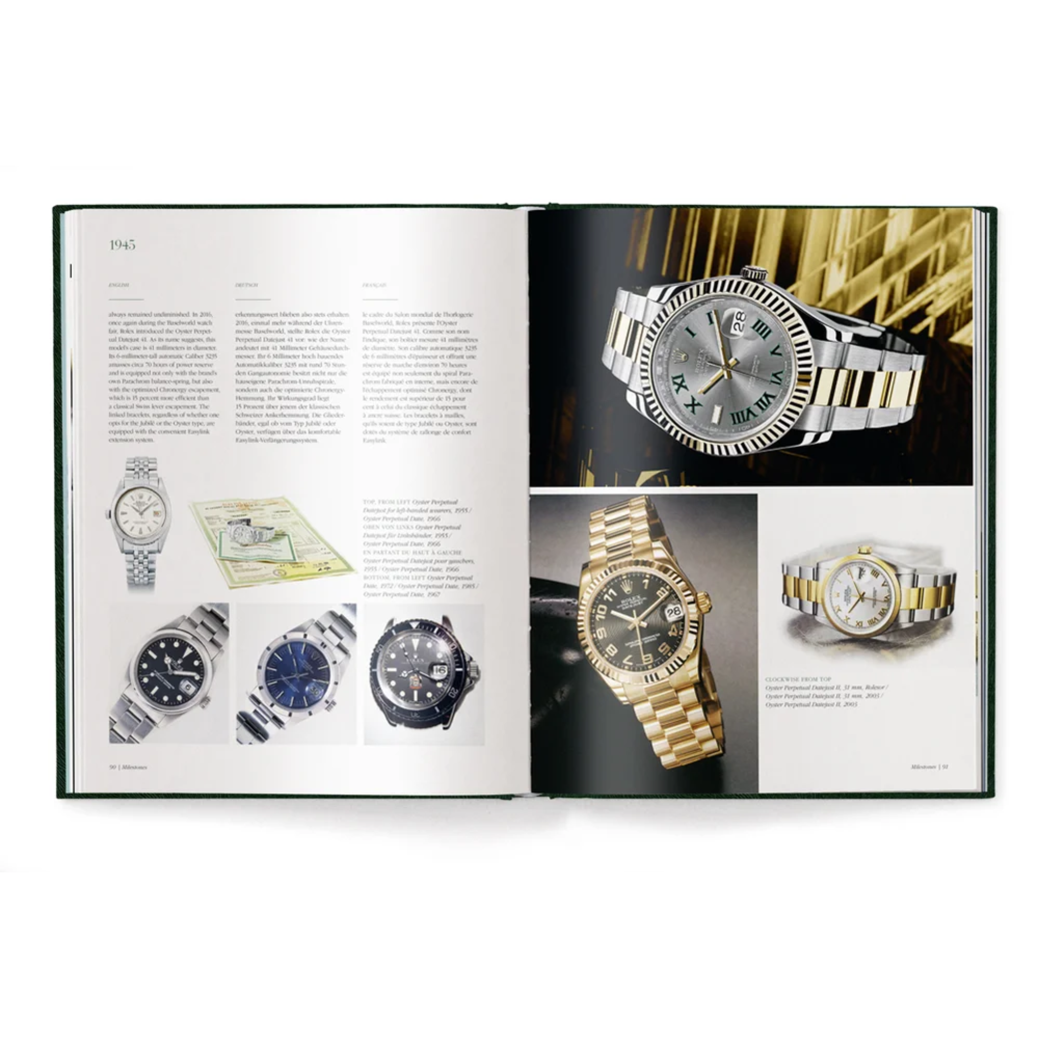 Livre The Watch Book Rolex de teNeues