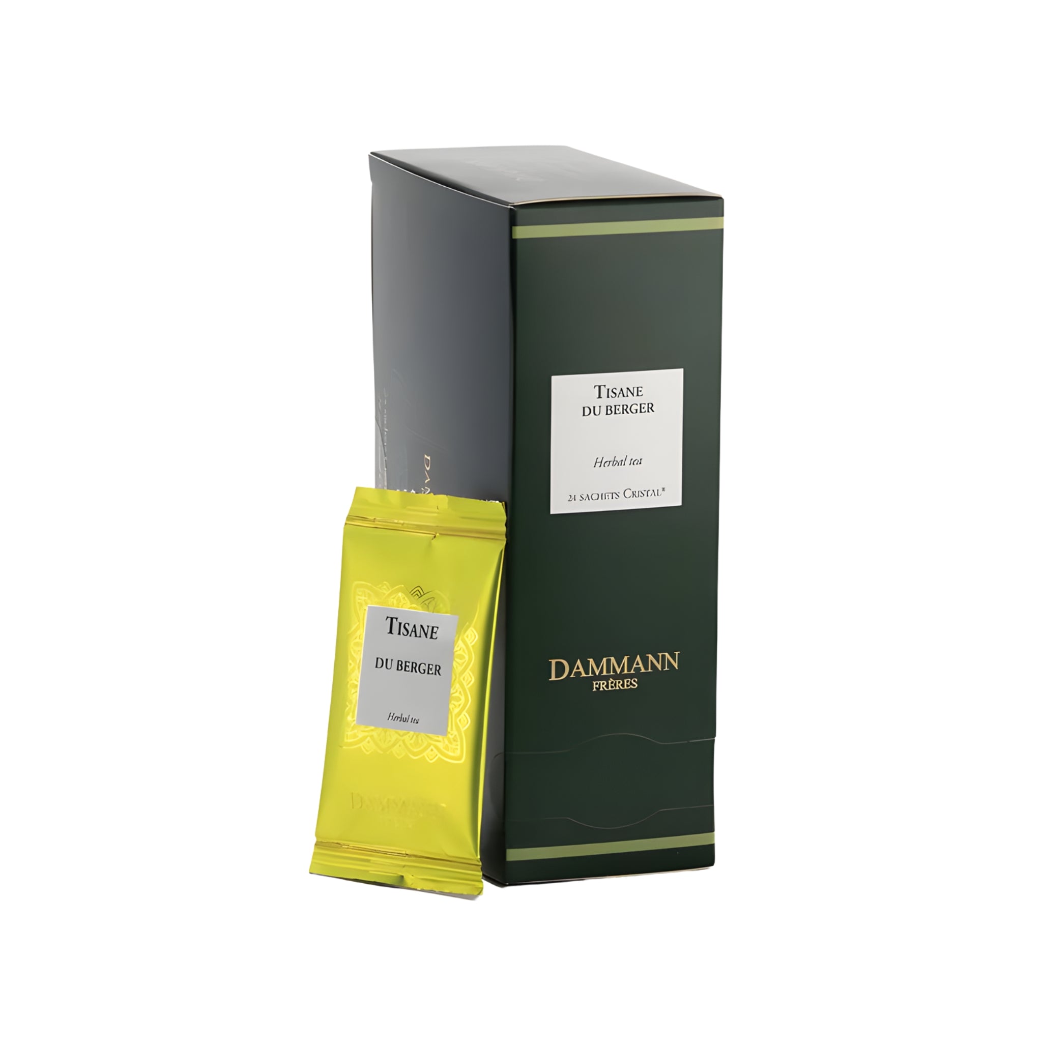 Tisane du Berger Boîte de 24 Sachets Enveloppés de Dammann Frères
