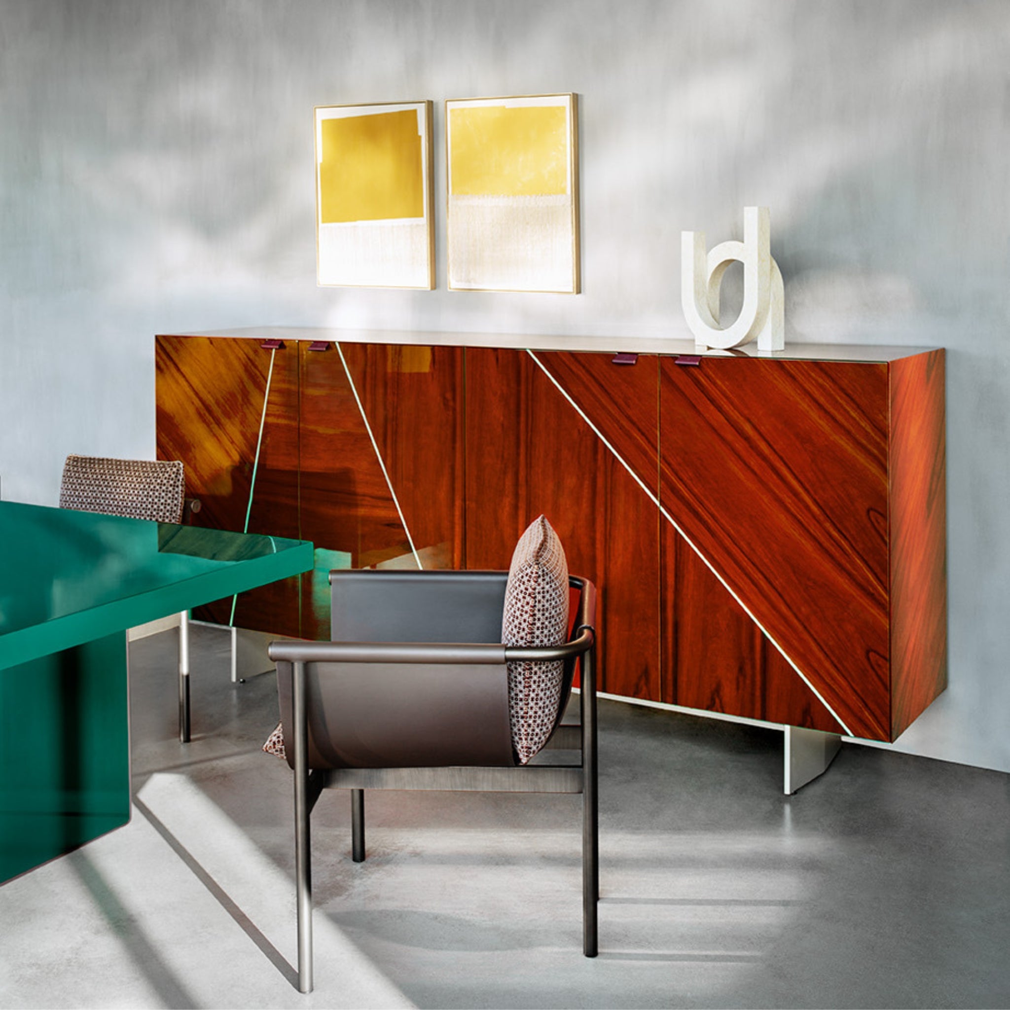 Chaise de salle à manger Totu de Fendi Casa