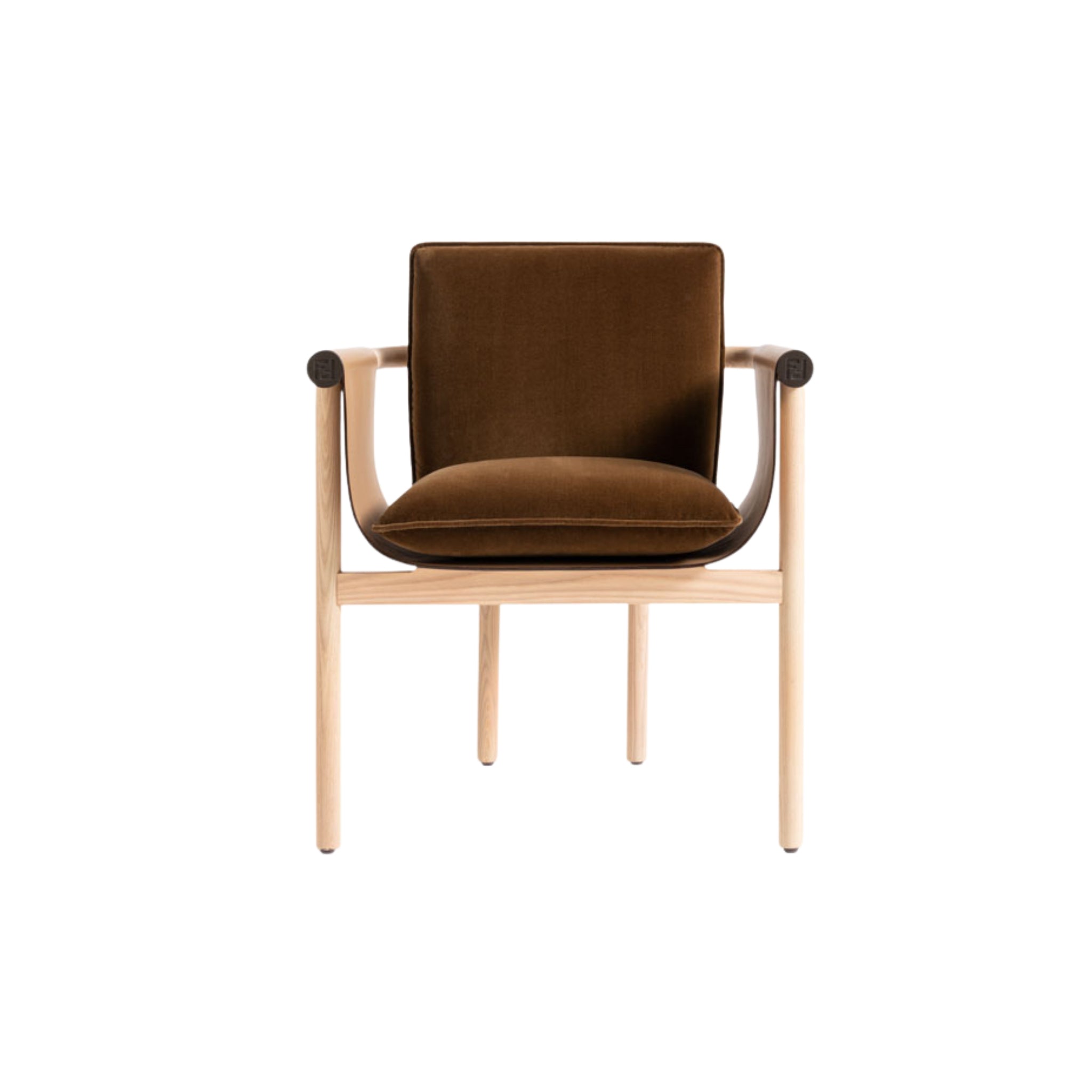 Chaise Totu Wood de Fendi Casa