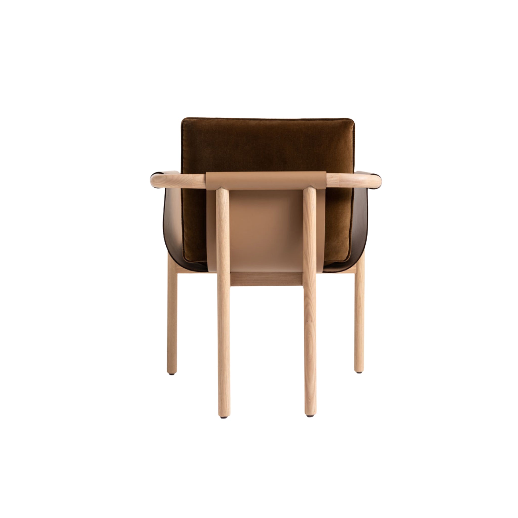 Chaise Totu Wood de Fendi Casa