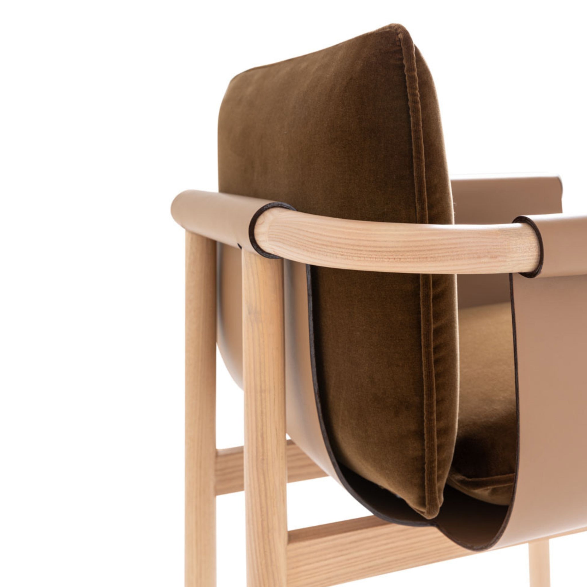 Chaise Totu Wood de Fendi Casa