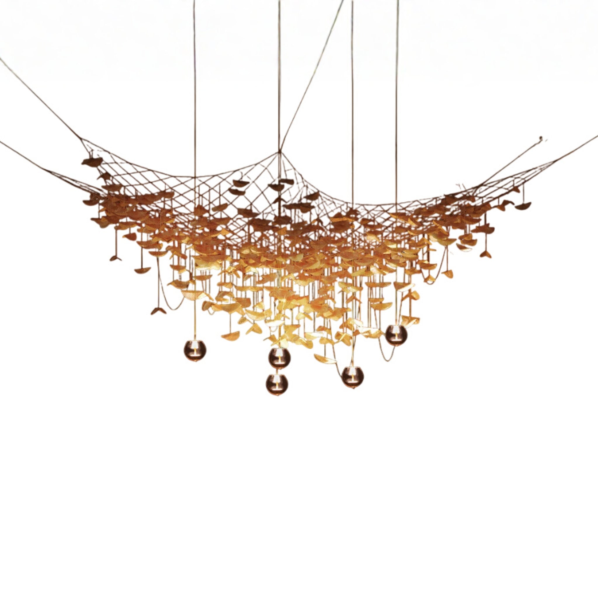 Luminaire suspendu Valse au Crépuscule de Larose Guyon