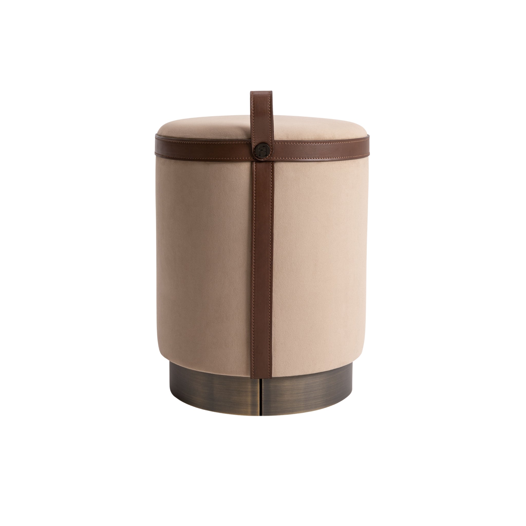 Pouf Vanitoso de Fendi Casa