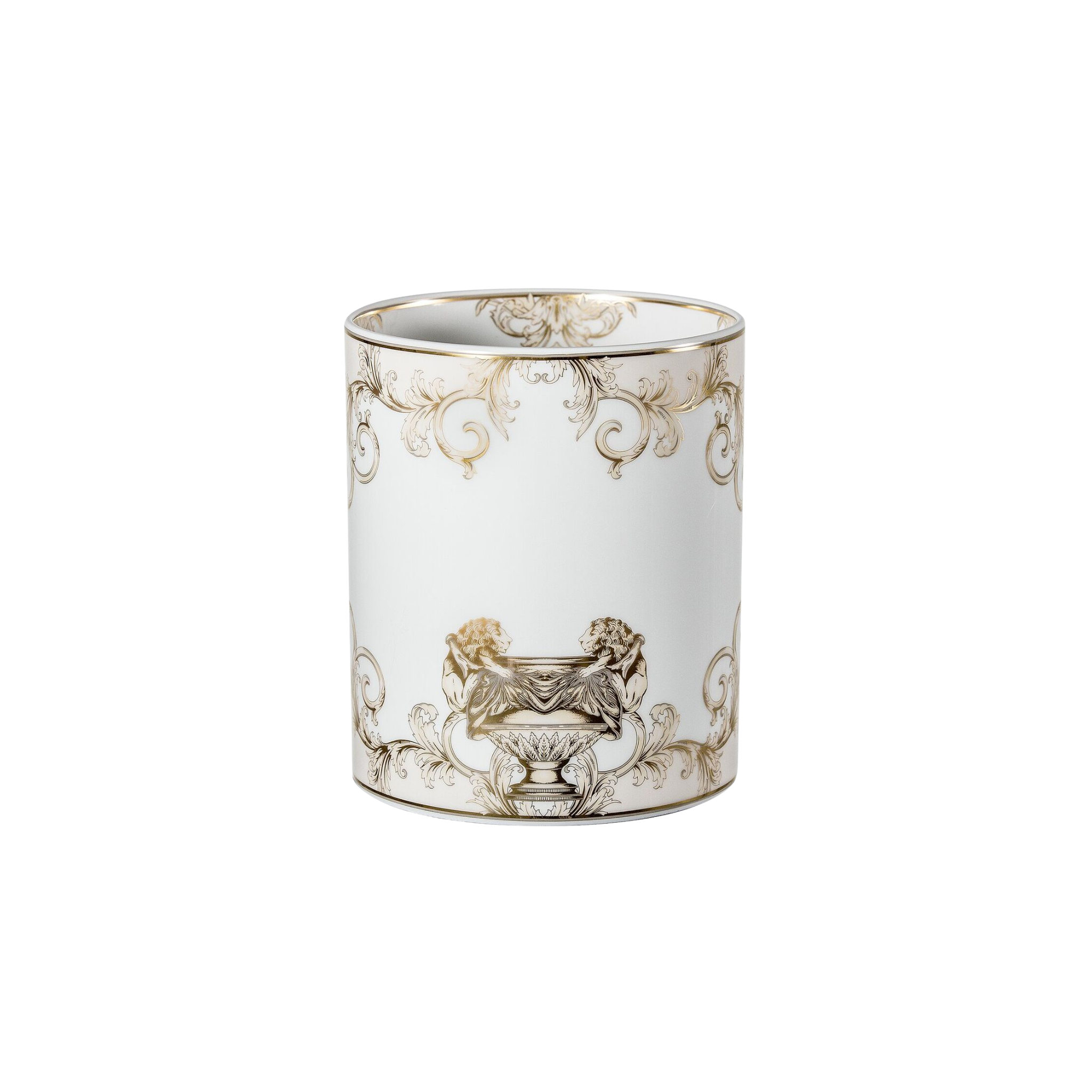 Vase en porcelaine La Coupe des Dieux – Design cylindrique luxe