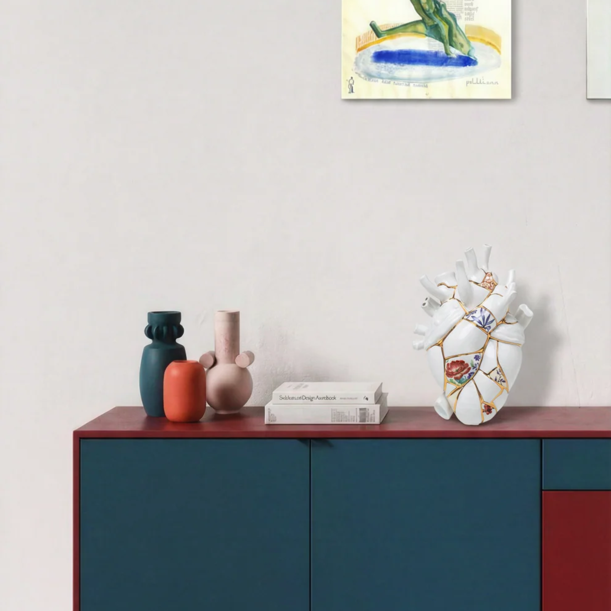 Vase Love in Bloom Kintsugi de Seletti | Maison Territo