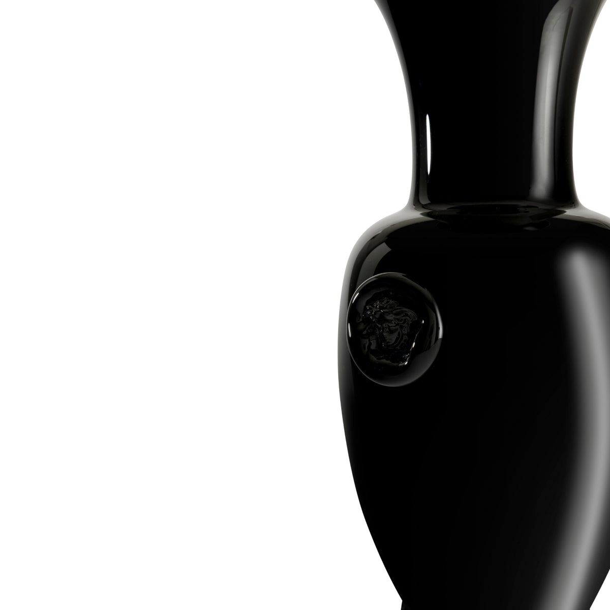 Vase Murano Atelier noir de Versace Home