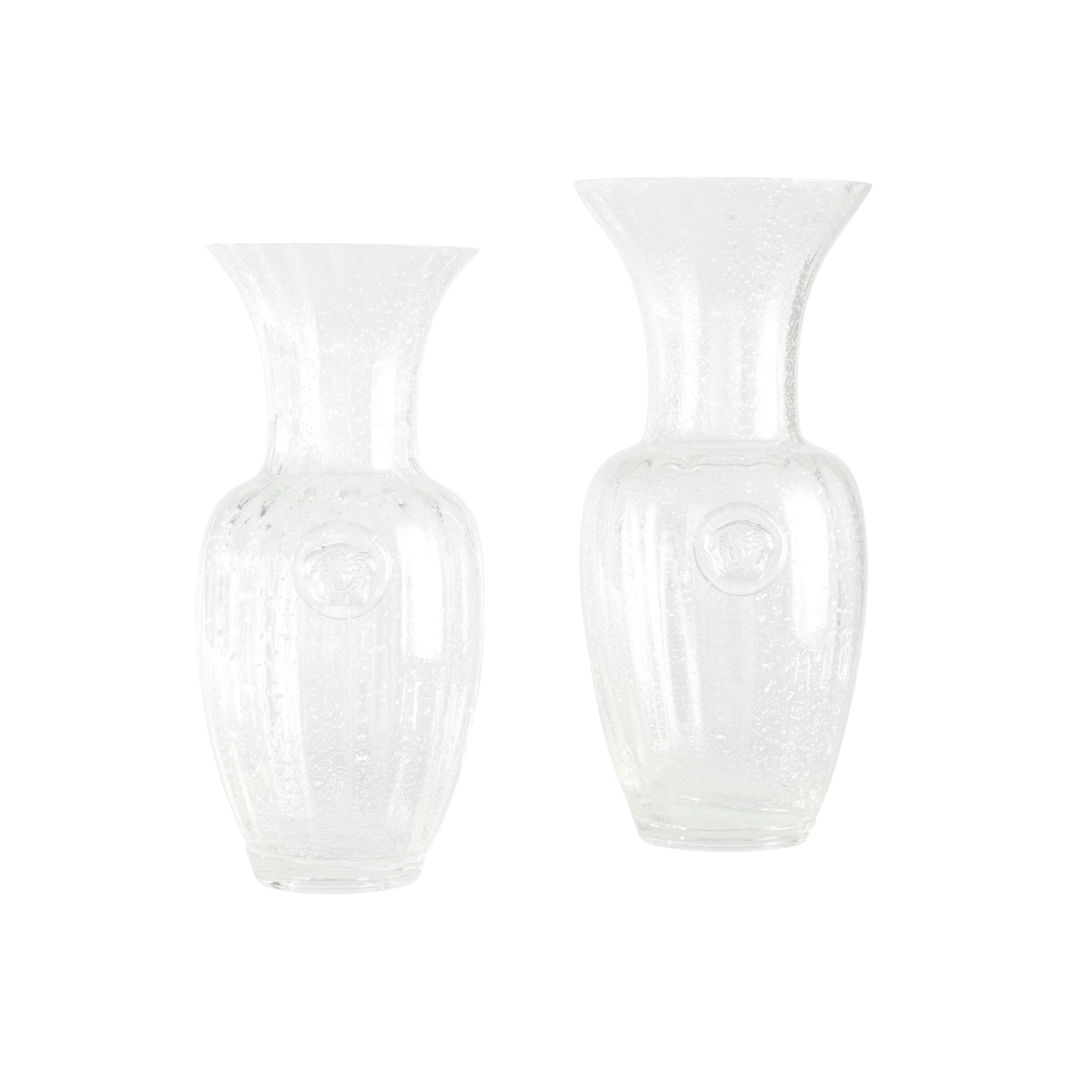 Vase Murano Atelier transparent de Versace Home