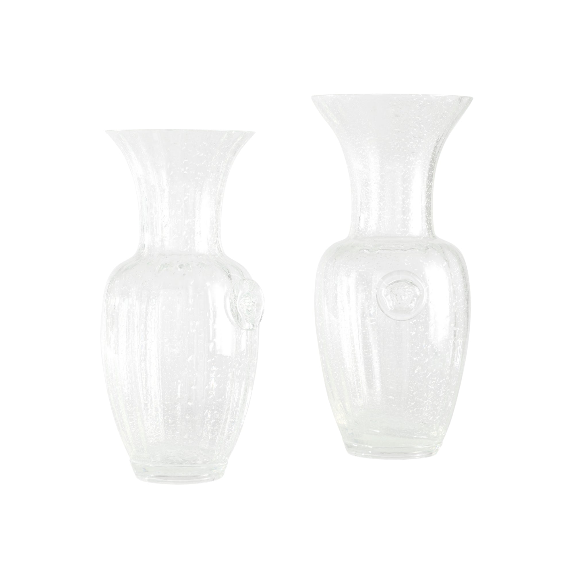Vase Murano Atelier transparent de Versace Home