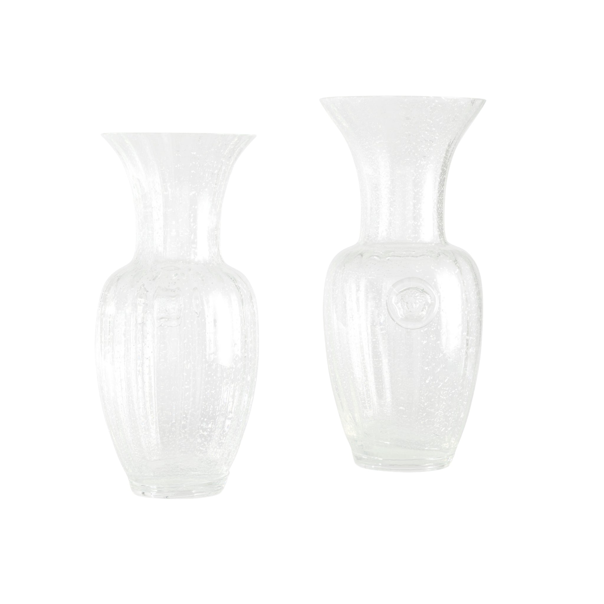 Vase Murano Atelier transparent de Versace Home