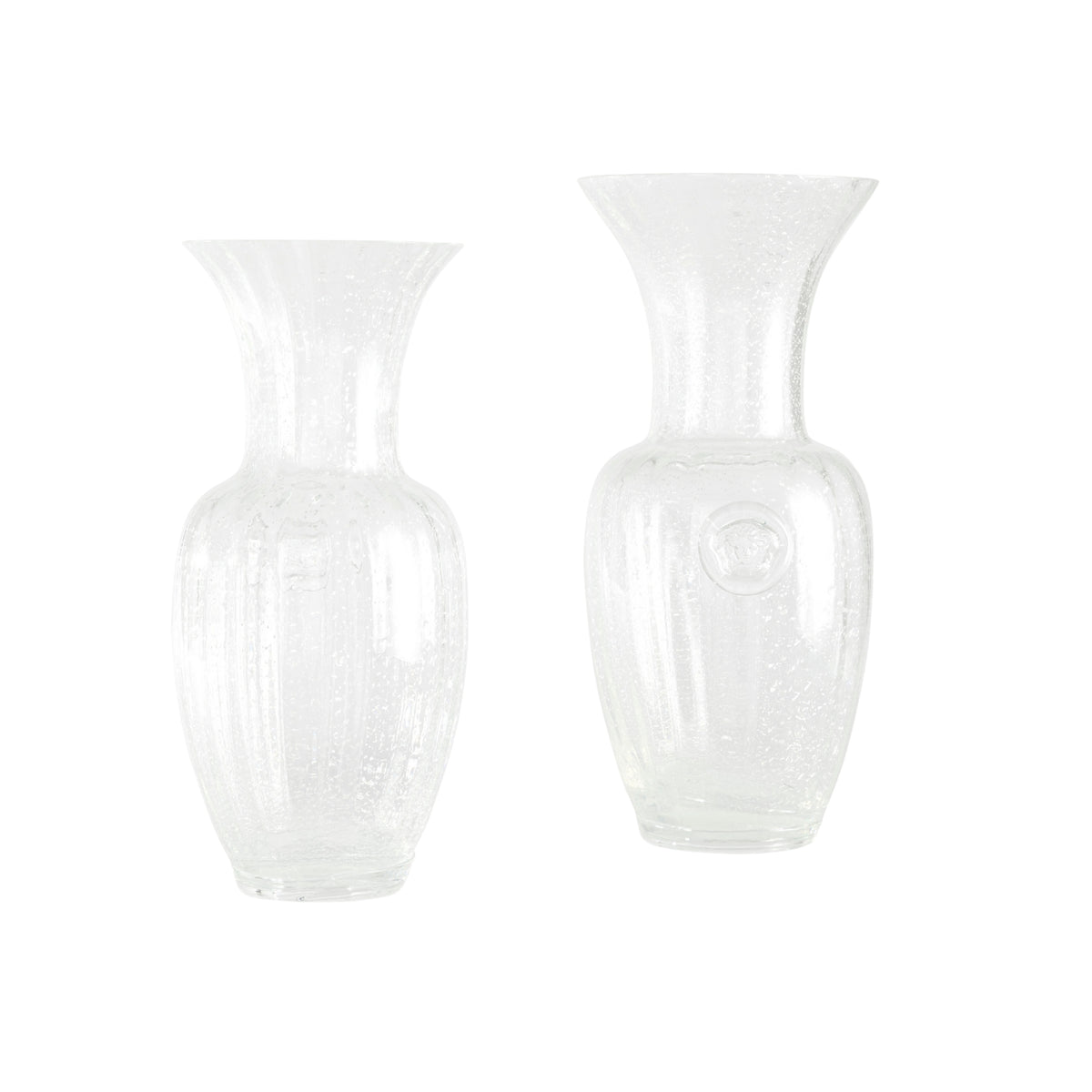 Vase Murano Atelier transparent de Versace Home