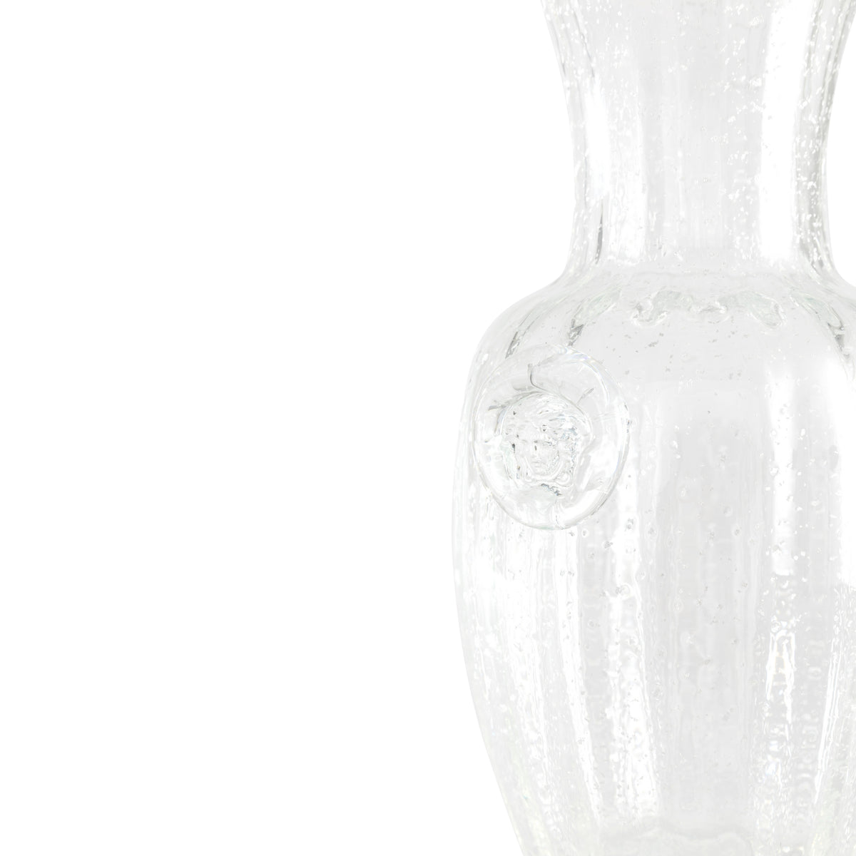 Vase Murano Atelier transparent de Versace Home