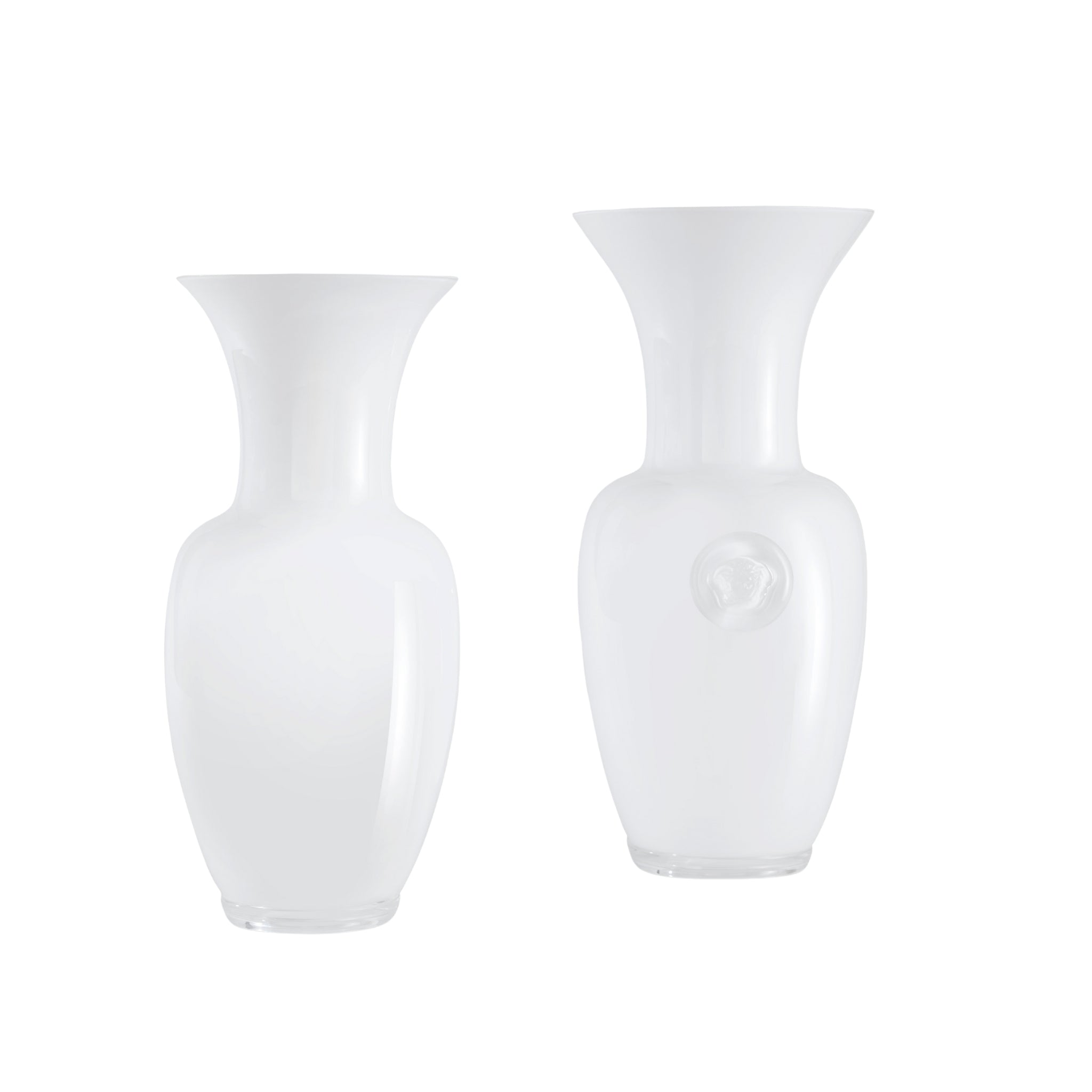 Vase Murano Atelier blanc de Versace Home