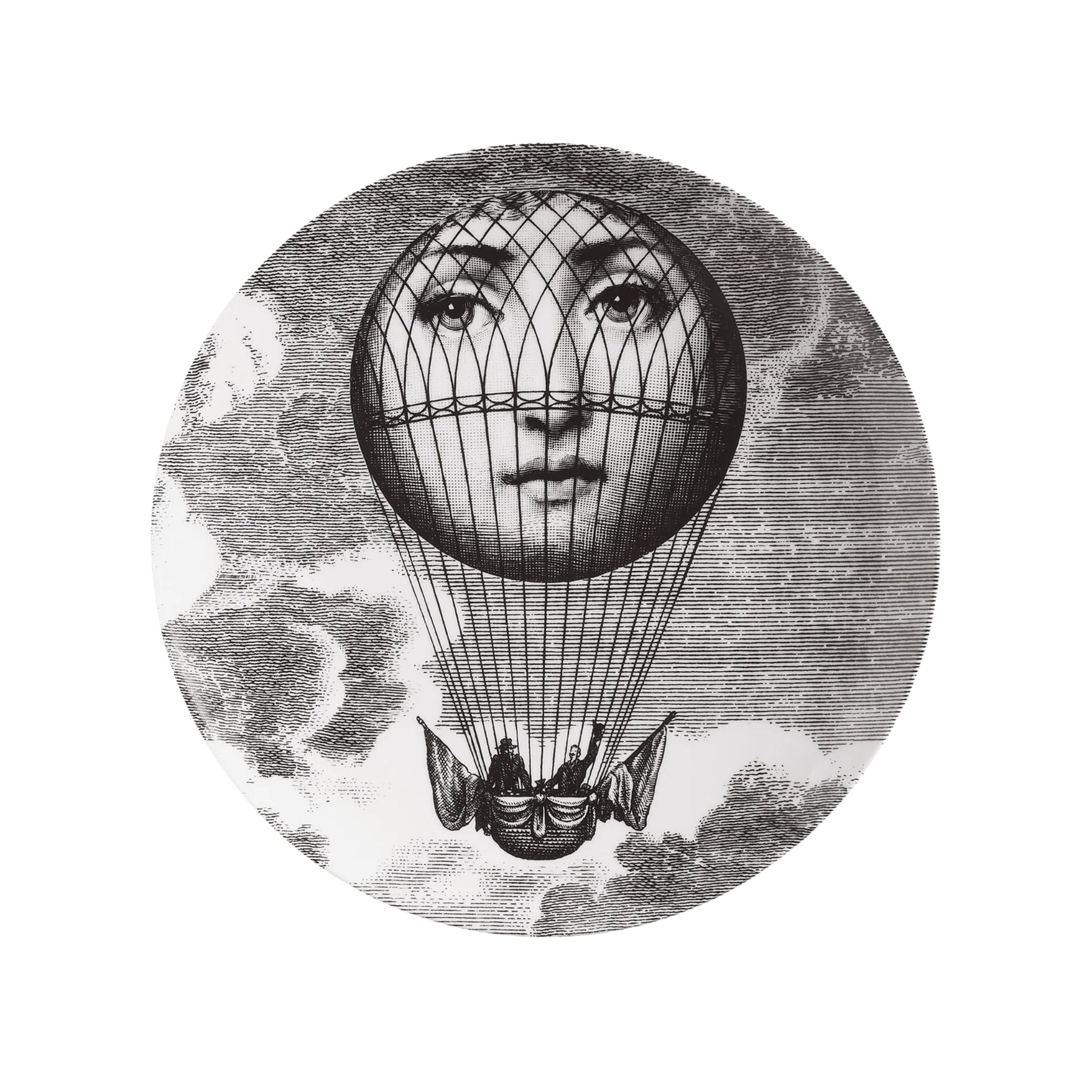 Assiette murale Tema e Variazioni n.93 de Fornasetti